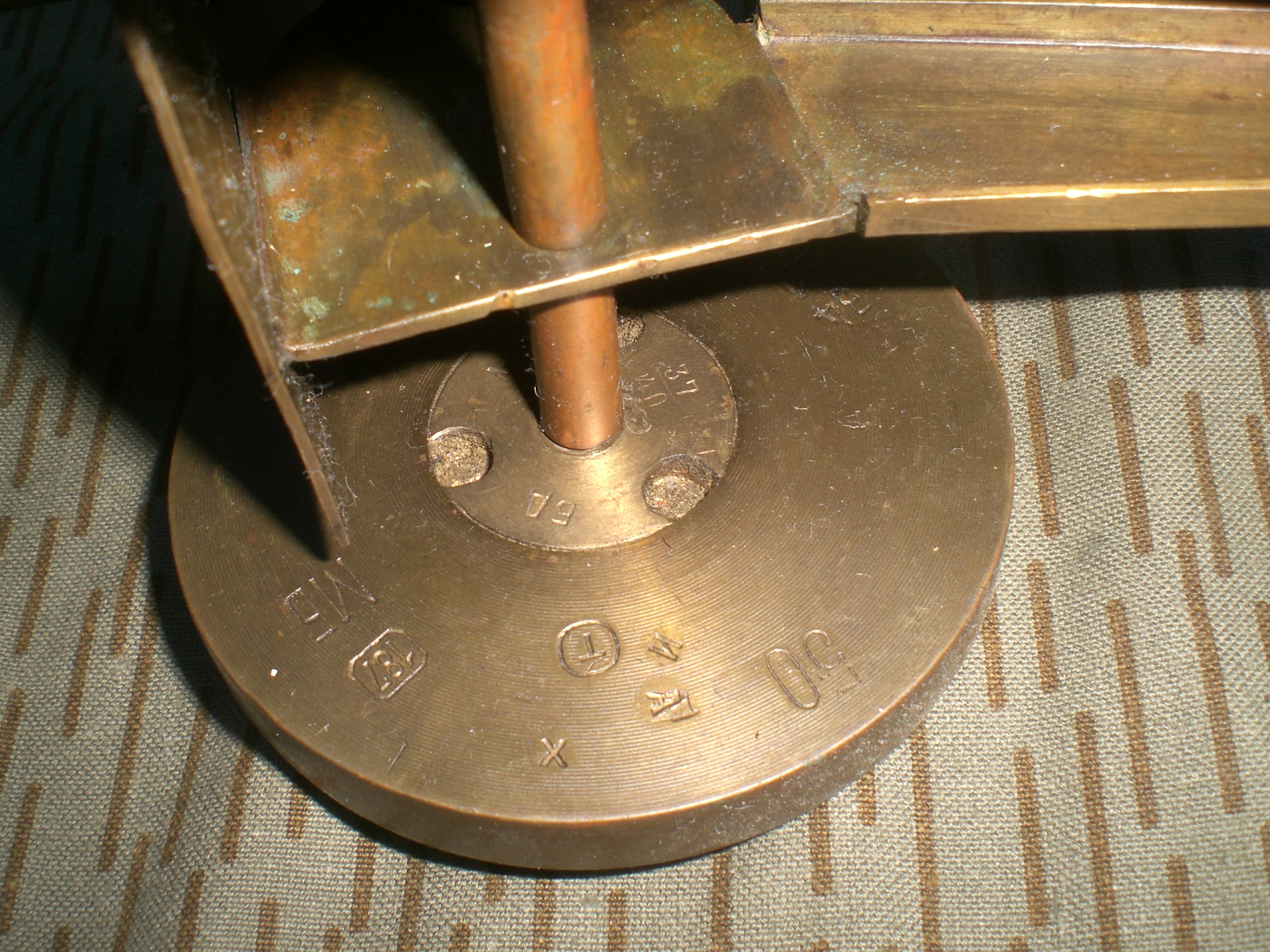 Große Kanone, Spielzeugkanone aus russ. Hülsen 2.Weltkrieg – Bild 3