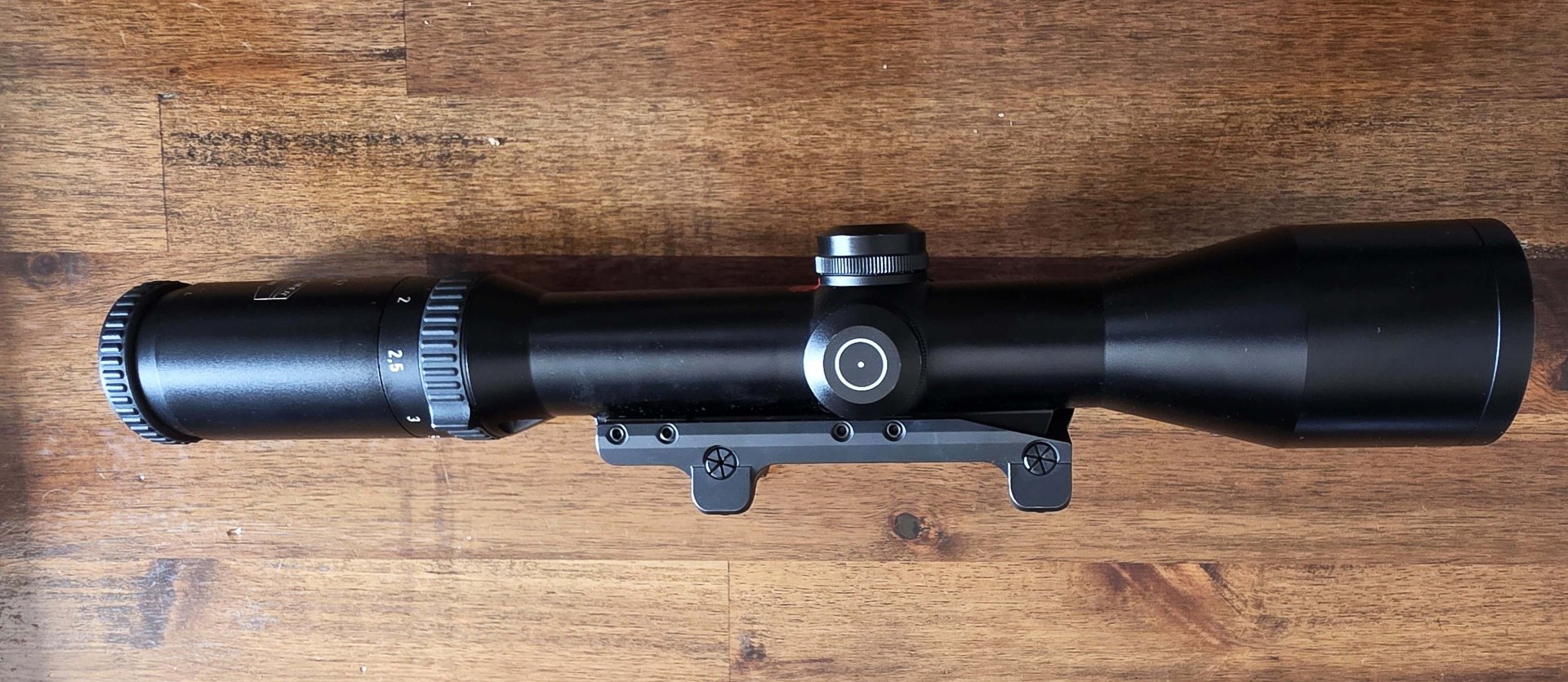 Drückjagd Optik Schmidt&Bender 1,5-6x42 mit Leuchtpunkt auf Blaser Sattelmontage – Bild 4