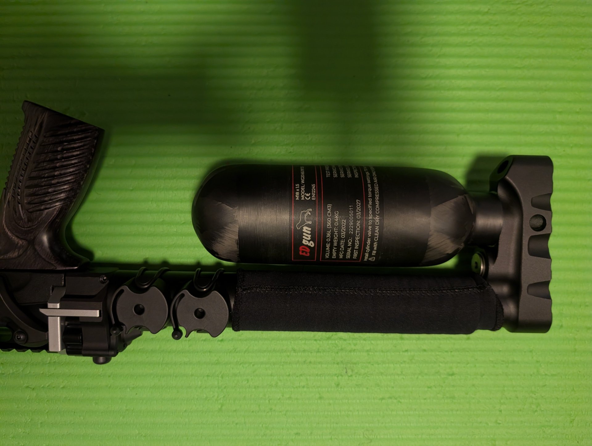 Edgun Leishy 2 5.5mm/.22 mit Zubehör – Bild 4