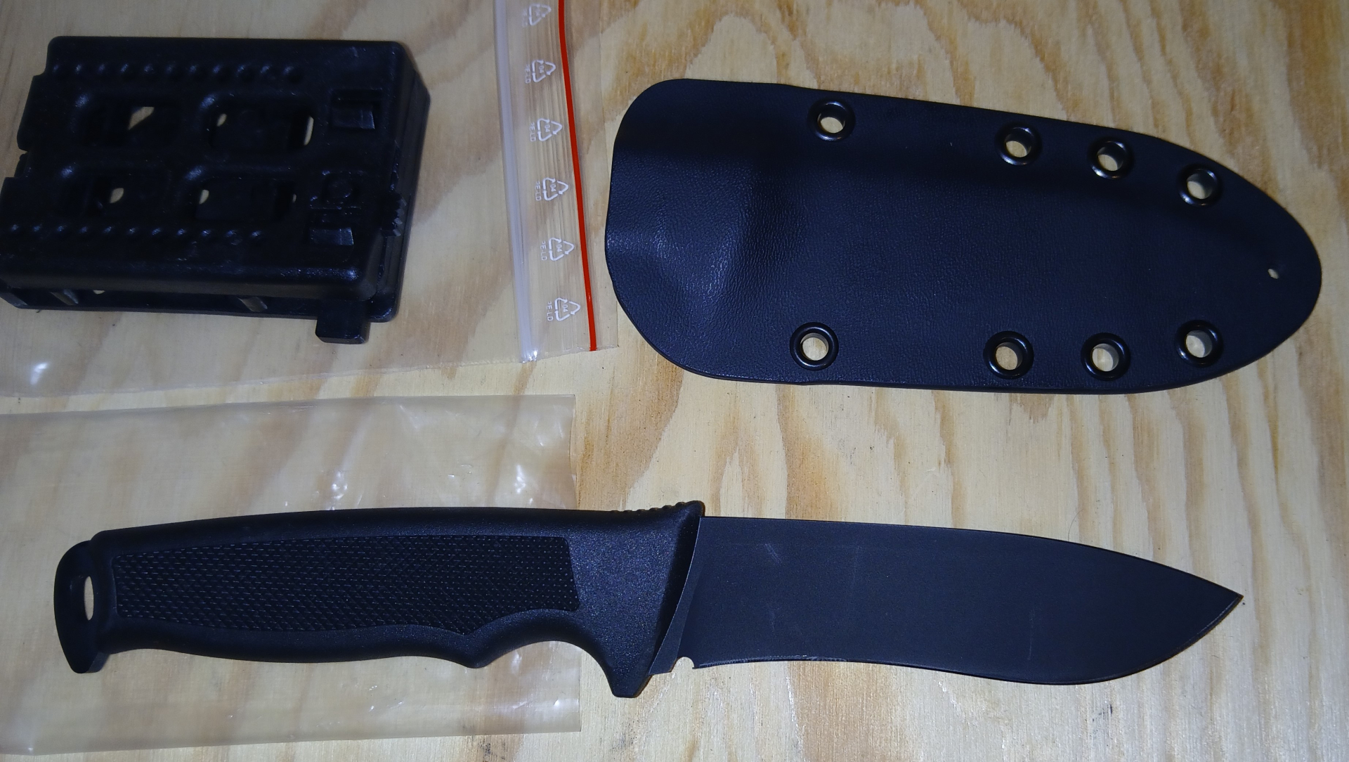 Borkott & Eickhorn Bushcraft Messer Eickhorn Buddy 1 MIL-BL §42a konform – Bild 3