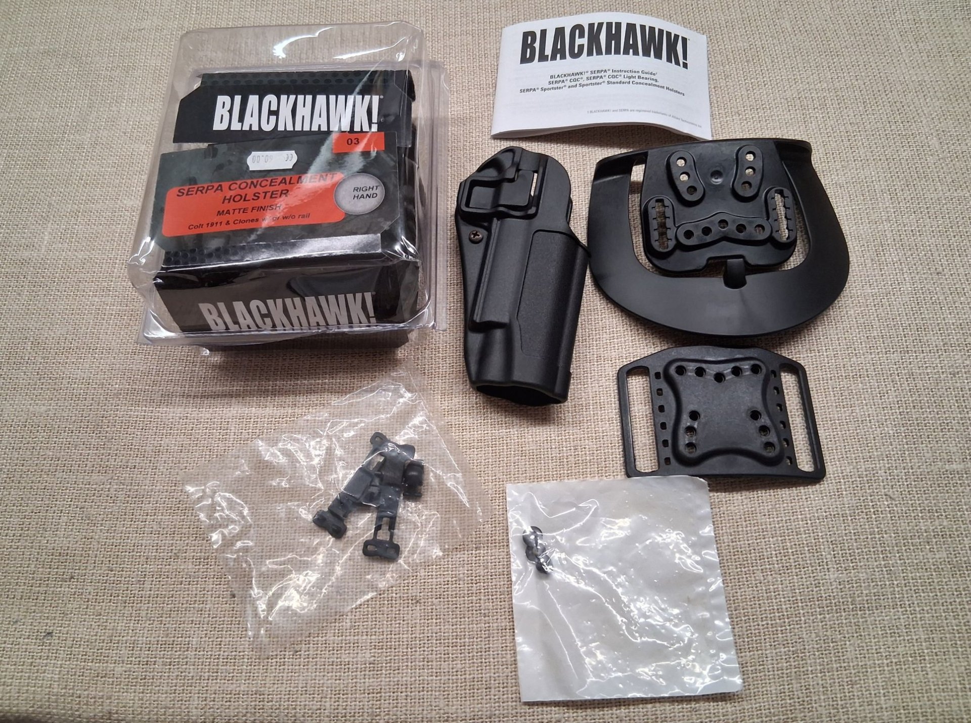 Blackhawk Serpa Concealment Holster für Colt 1911 & Clones - Right Hand – Bild 1