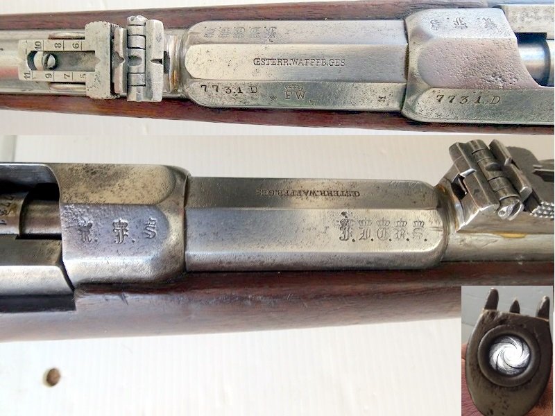 Rep. Büchse, Karabiner, Mod.71, CE STEYR WAFFEN. GES, Kal. 11x60R – Bild 3