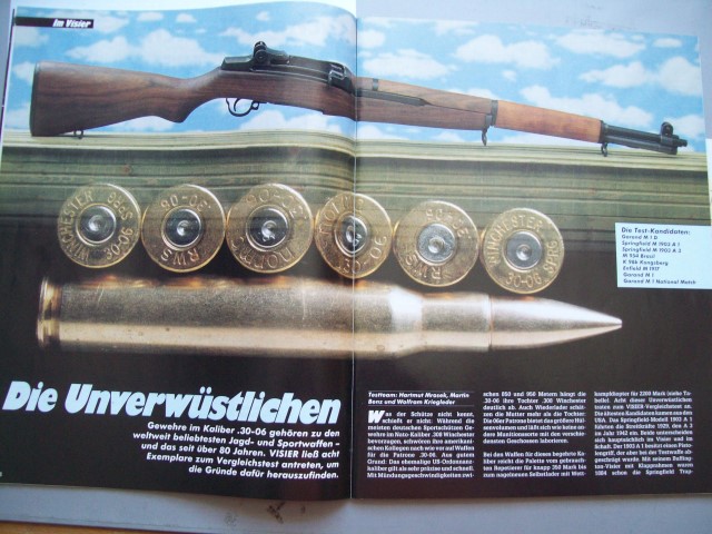 Visier - Heft ** Ordonnanzgewehre im Kaliber .30-06 im Vergleichstest – Bild 2