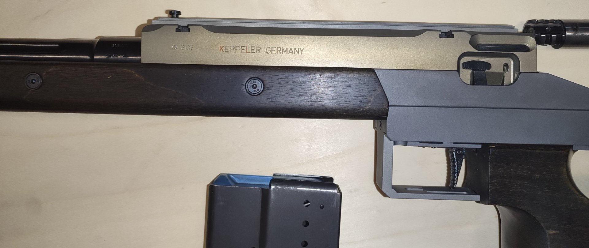 Keppeler Freigewehr 300m / .308 Win / 10 Schuss Magazin / SN 8135 /keine Bleiker Grünig – Bild 4