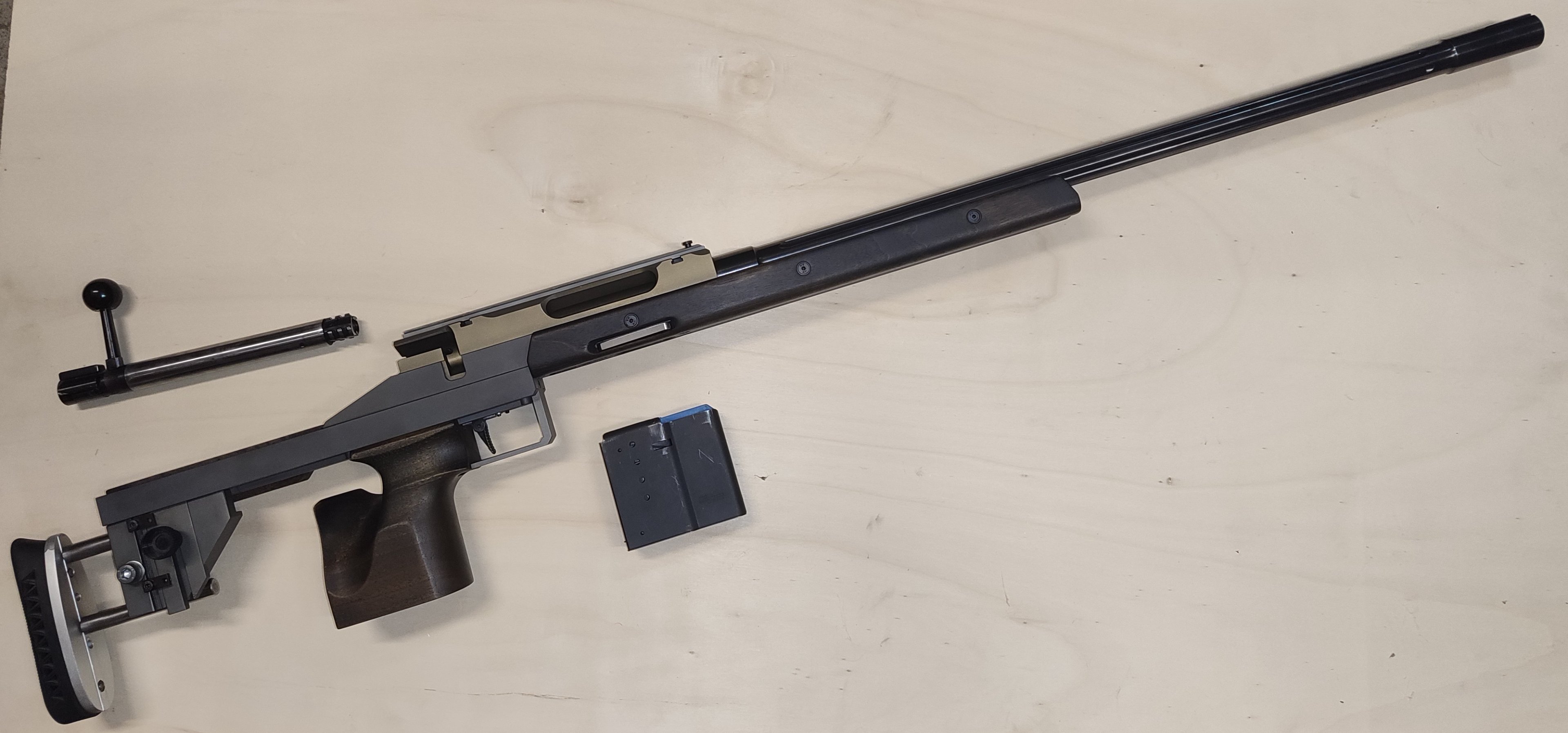 Keppeler Freigewehr 300m / .308 Win / 10 Schuss Magazin / SN 8135 /keine Bleiker Grünig – Bild 2