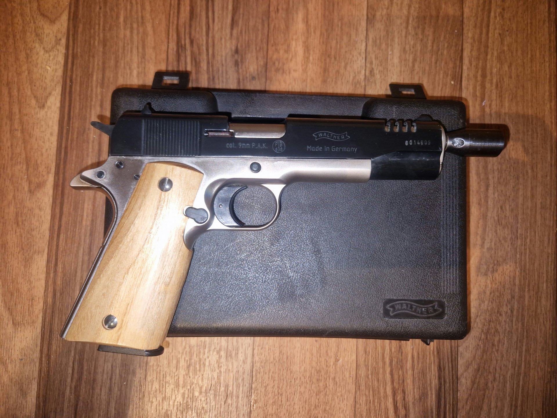 Walther Big Bore S PAK 9mm Holzgriff – Bild 5