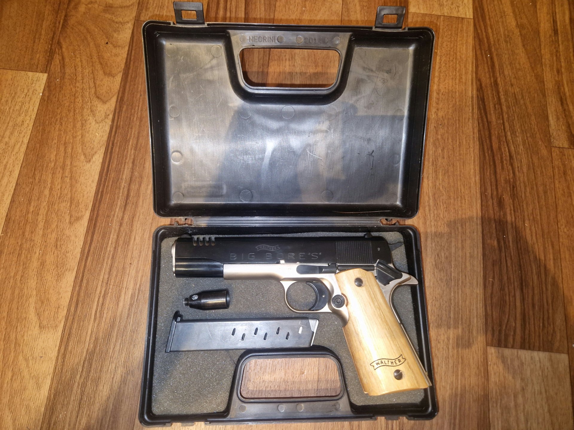 Walther Big Bore S PAK 9mm Holzgriff – Bild 4