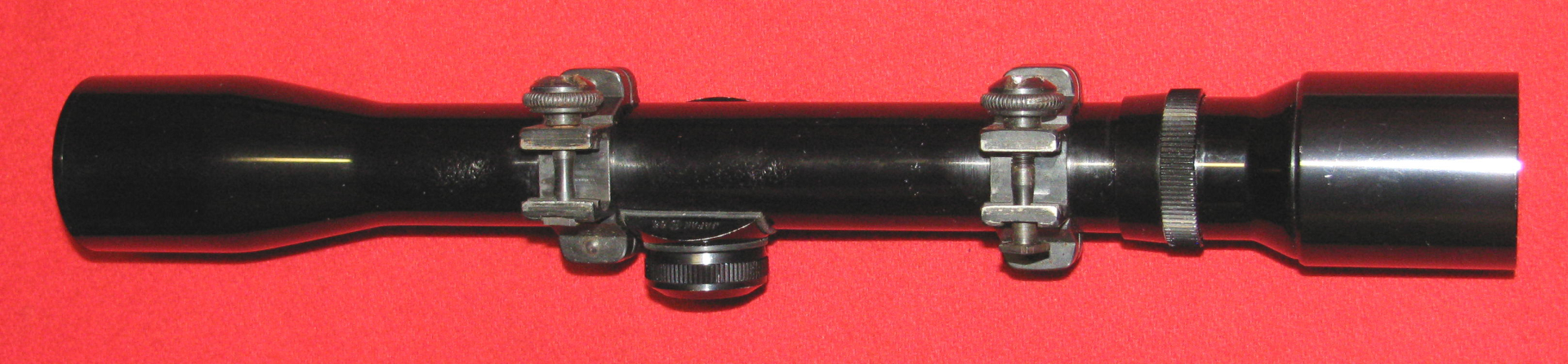 ZF / Zielfernrohr, ein HUBERTUS 4 x 32 mit dem Absehen 1 und 10mm Montage – Bild 4