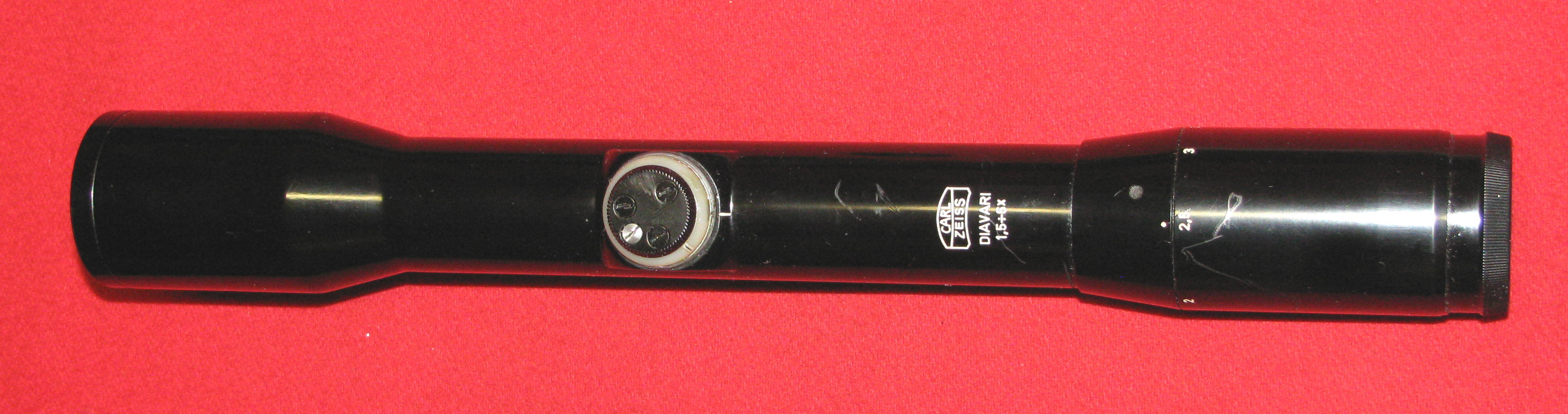 ZF / Zielfernrohr, ein CARL ZEISS DIAVARI 1,5 - 6x mit dem Absehen Diavari – Bild 2