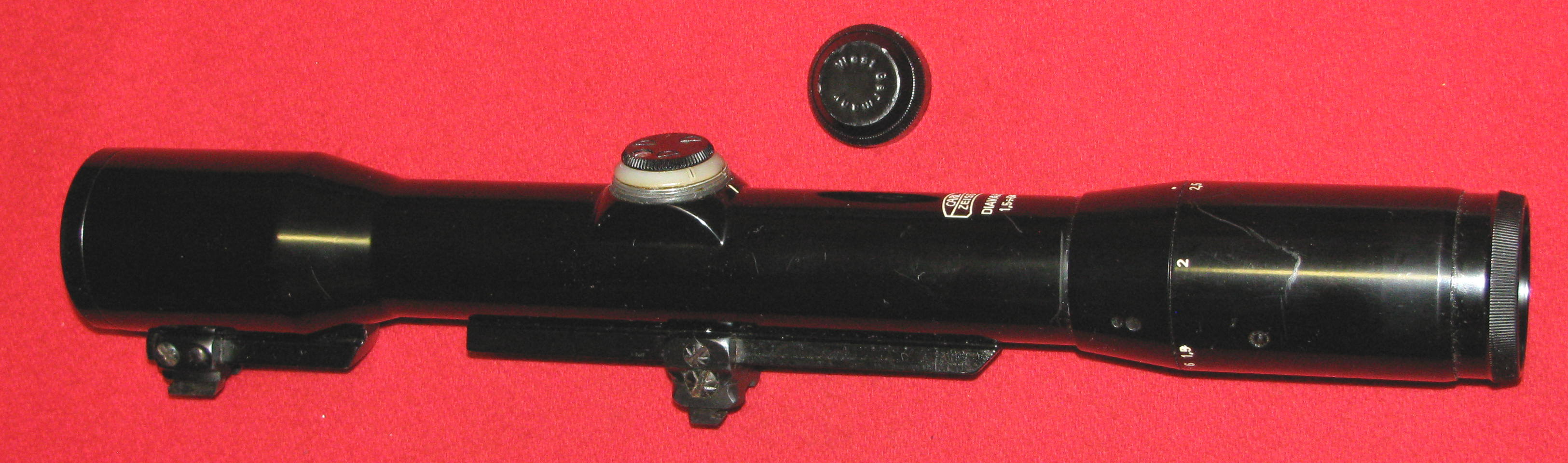 ZF / Zielfernrohr, ein CARL ZEISS DIAVARI 1,5 - 6x mit dem Absehen Diavari – Bild 1