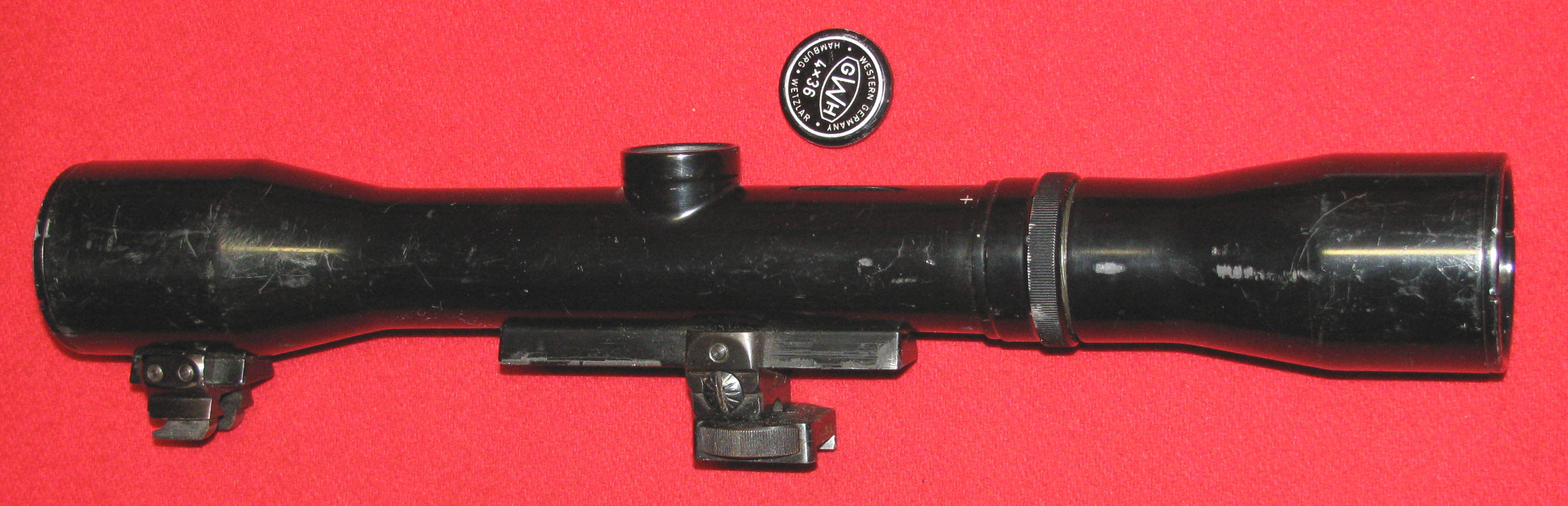 ZF / Zielfernrohr, ein GWH 4 x 36 mit dem Absehen 1 – Bild 1