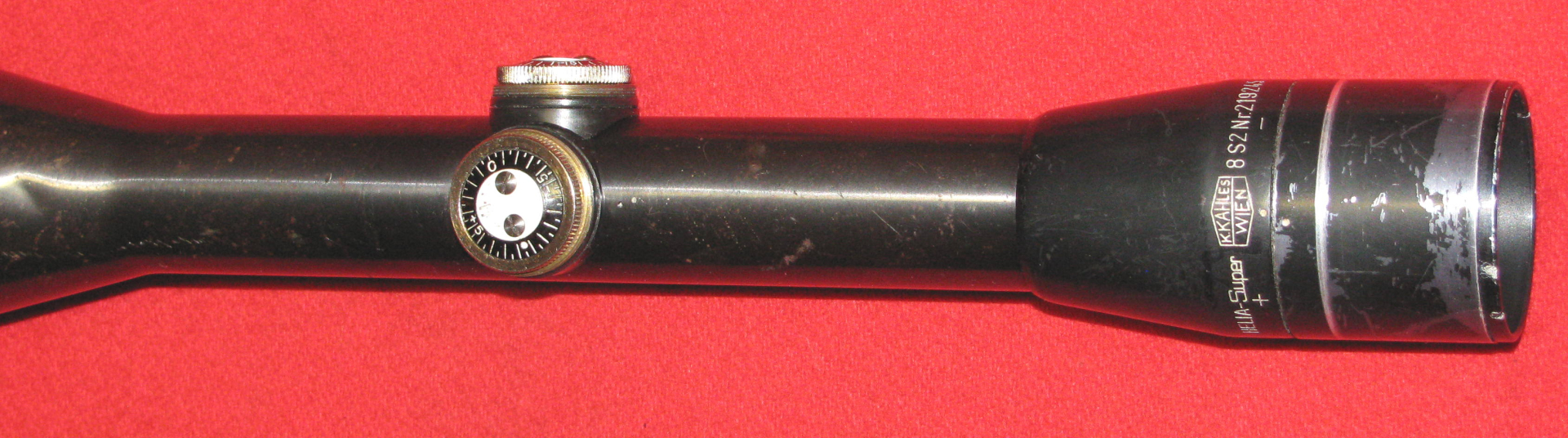 ZF / Zielfernrohr / Stahlglas, ein KAHLES HELIA - SUPER 8 S 2 mit dem Absehen 1 – Bild 3