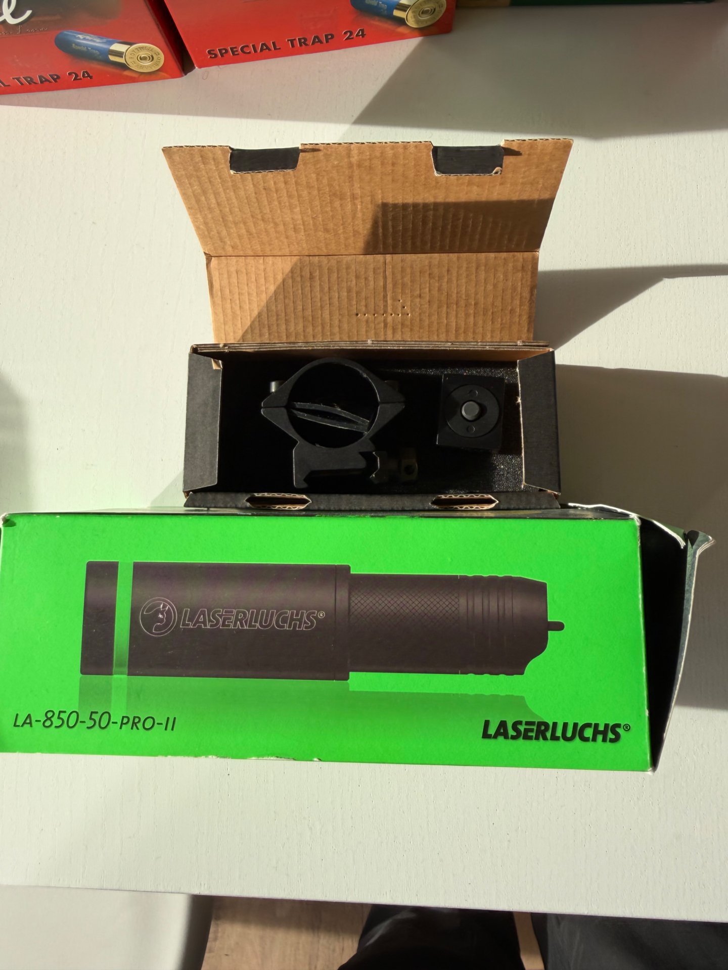 Dipol DN34 GEN2+ schwarz weiß mit Laserluchs IR+ Russan Adapter 56mm – Bild 5