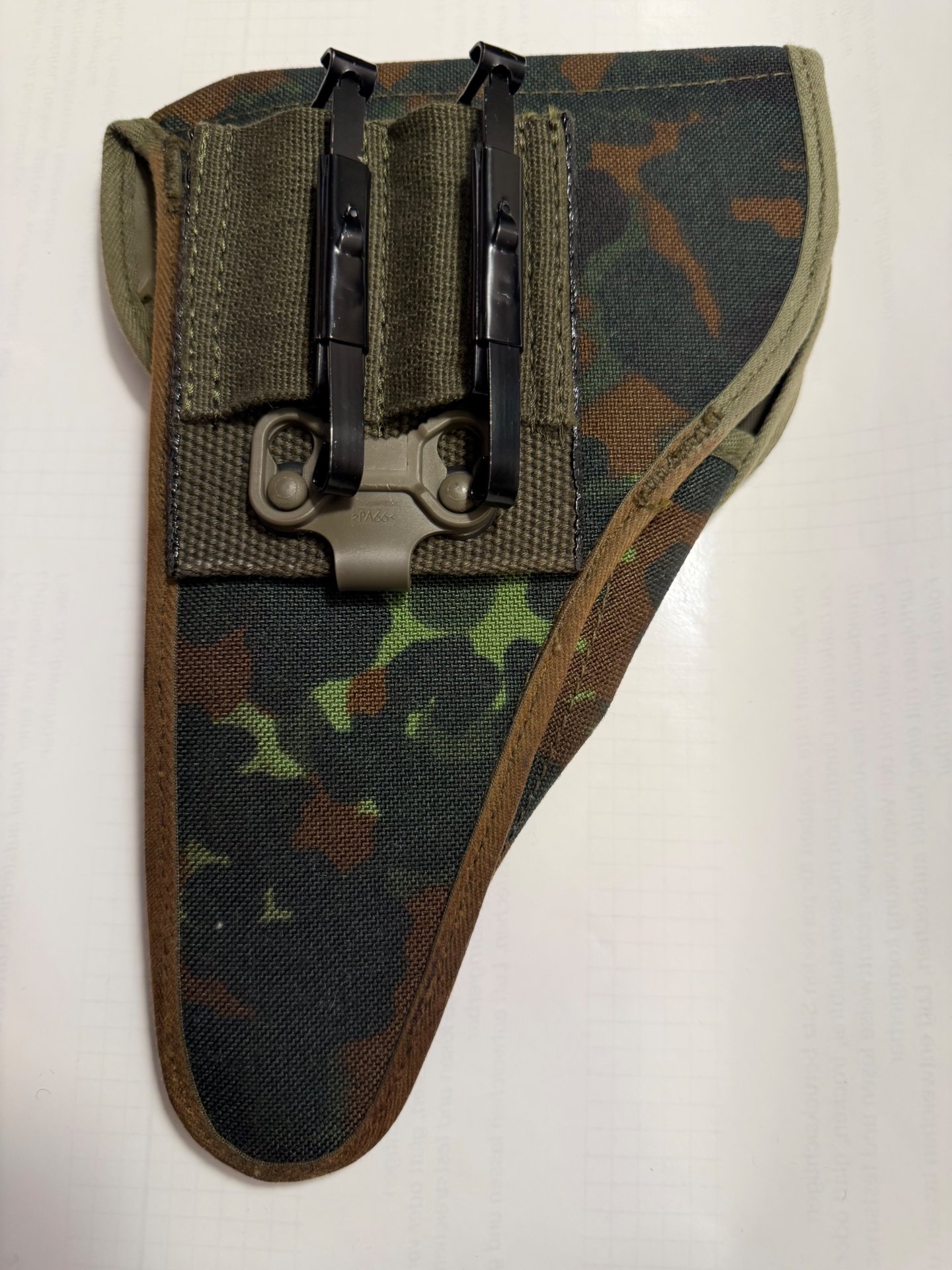 Pistolentasche fürP1(P 38) orig. BW in Flecktarn – Bild 2
