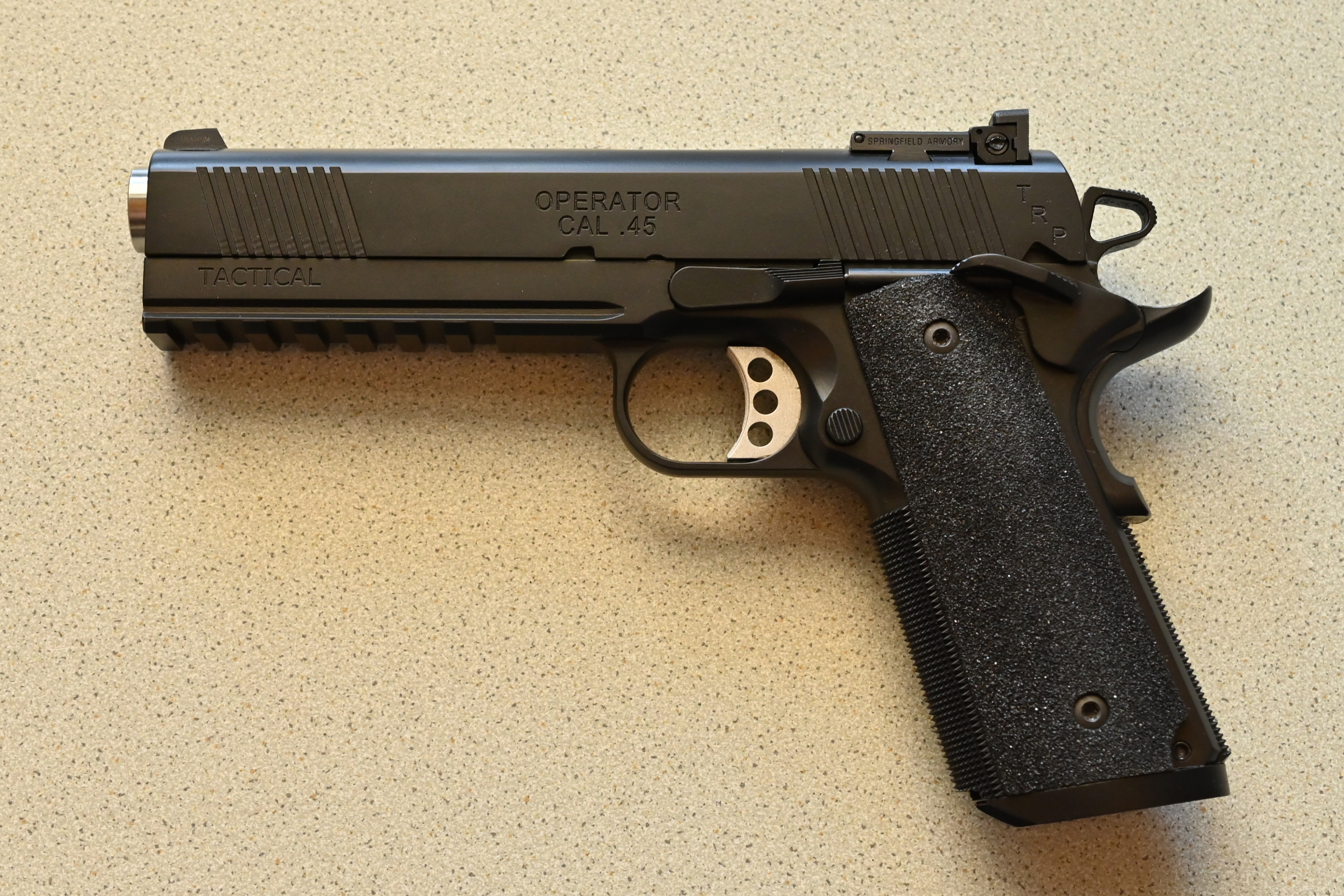 Springfield Armory 1911 TRP Operator Long Rail .45 ACP – neuwertig – Full Rail – Bild 1