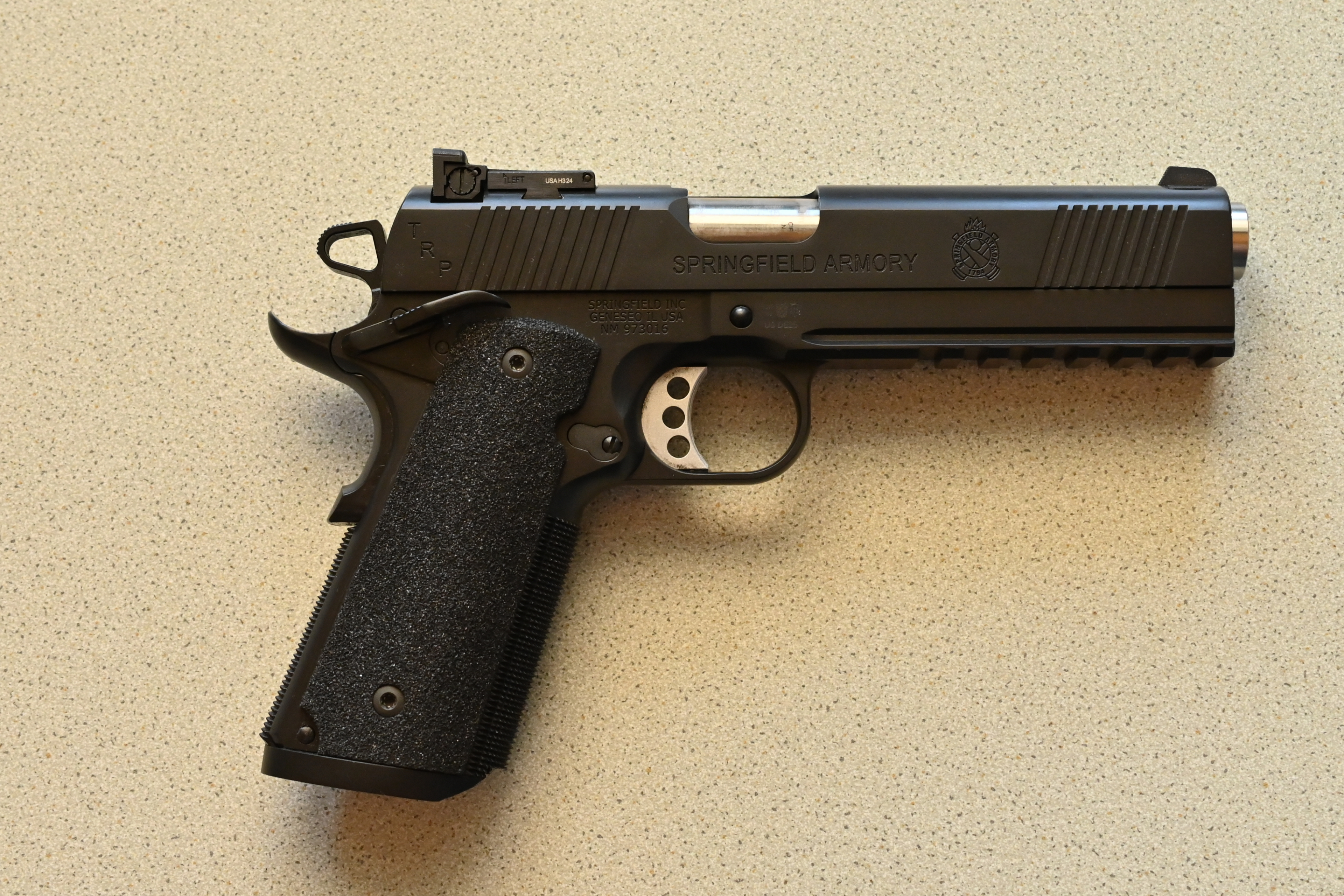 Springfield Armory 1911 TRP Operator Long Rail .45 ACP – neuwertig – Full Rail – Bild 2