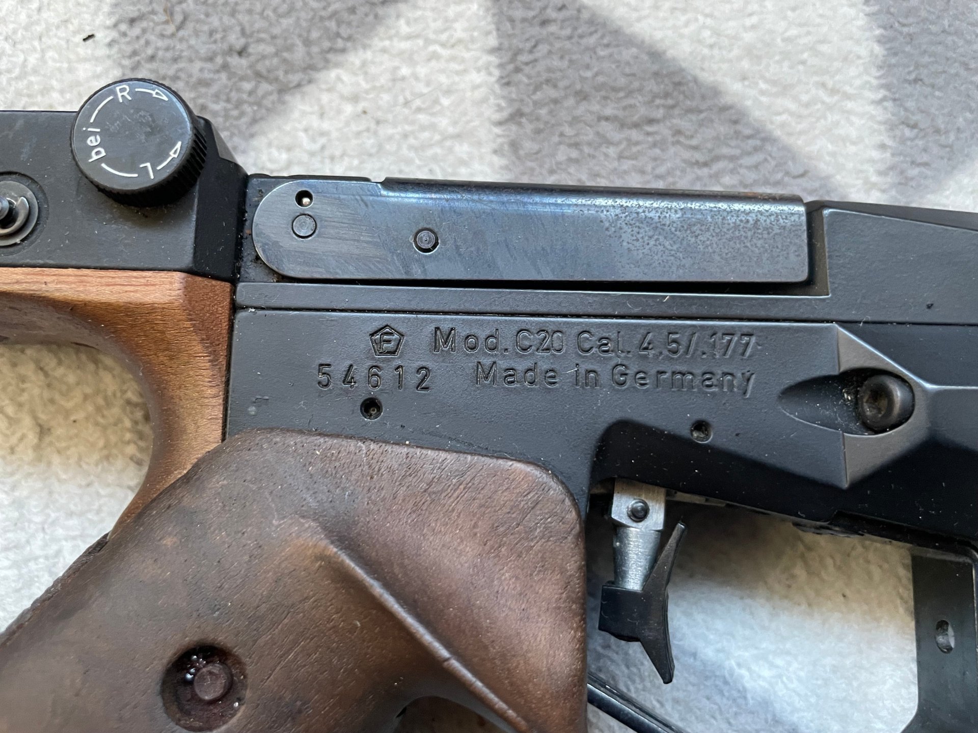 Match Luftpistole Feinwerkbau C 20 keine C25 – Bild 4