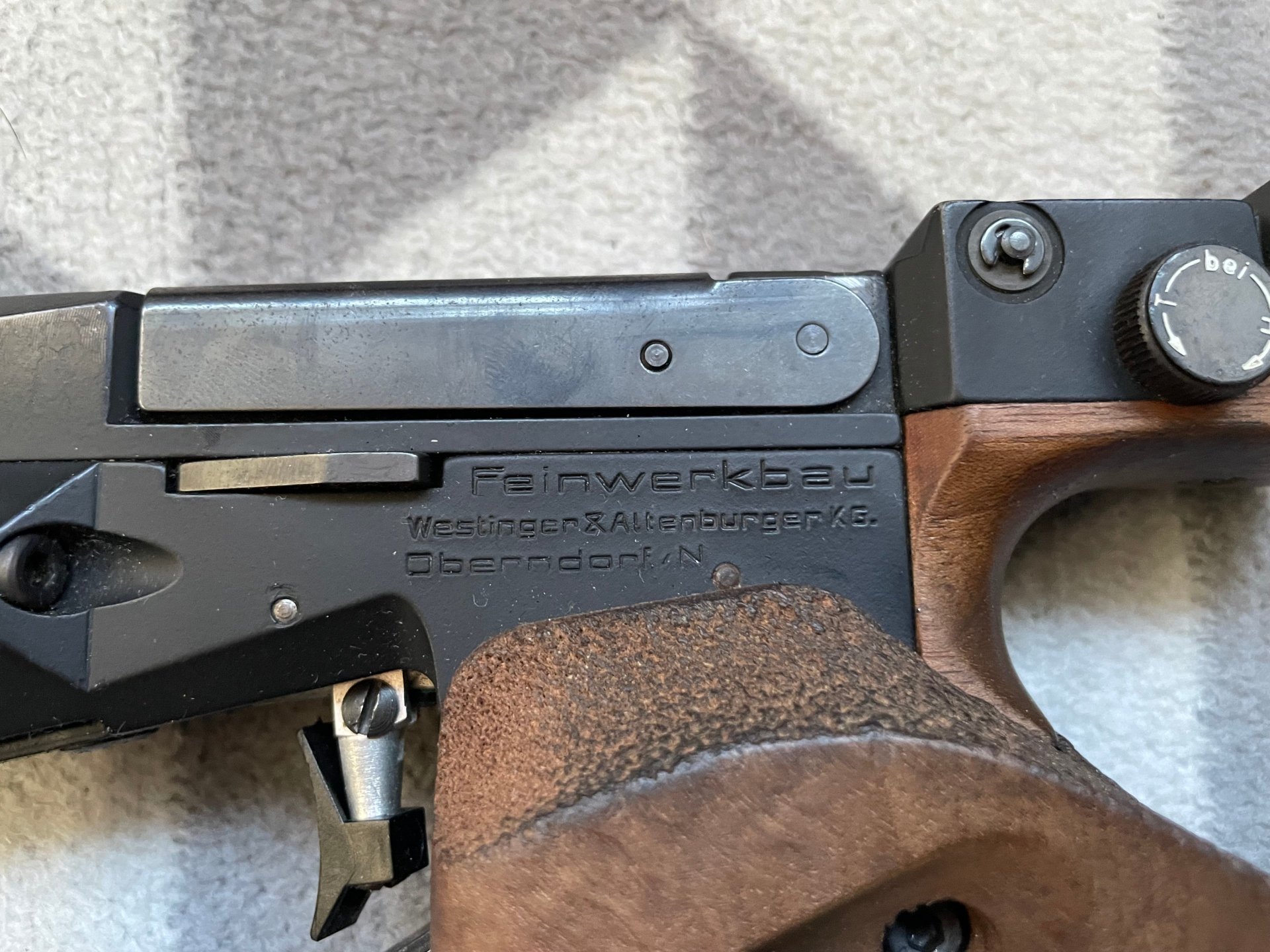 Match Luftpistole Feinwerkbau C 20 keine C25 – Bild 3