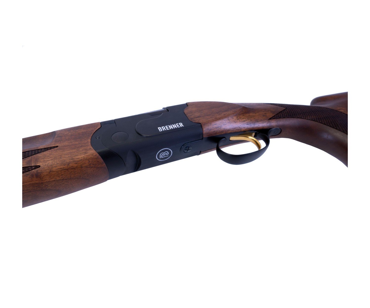 Brenner BF18 Bockflinte, 12/76, 71 cm Lauf, Rechtsschaft, Schwarz – Bild 6