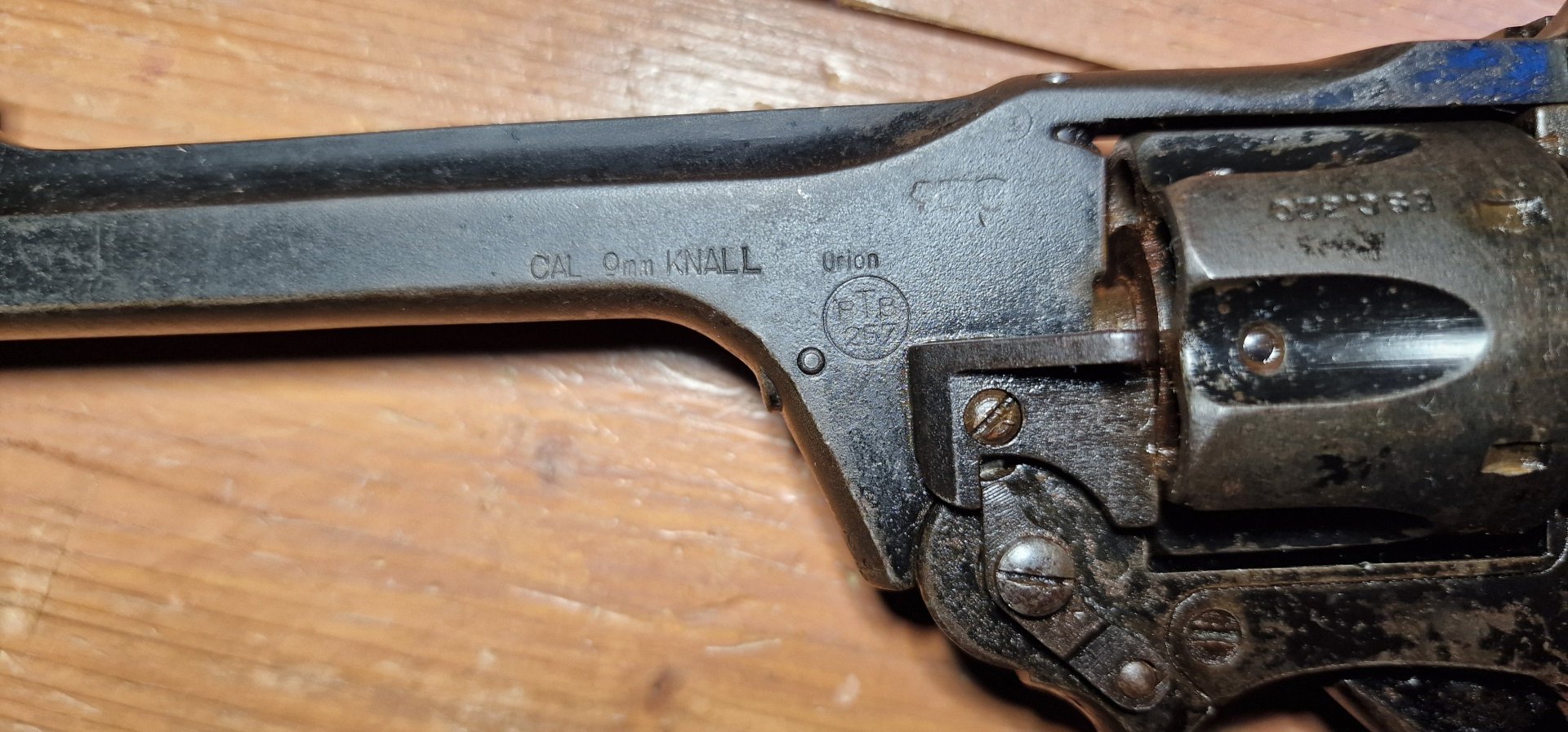 Schreckschuss Revolver Enfield No. 2 MK1 / PTB 257 – Bild 3