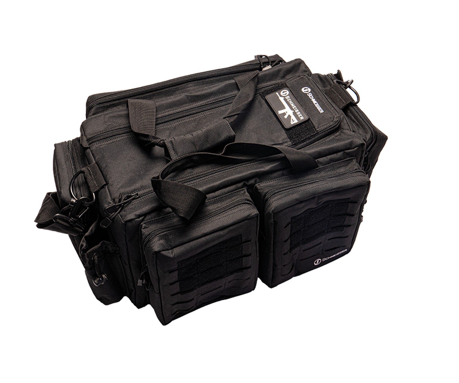 Schmeisser Range Bag, Schwarz, 600D-Polyester, 61 x 41 x 25,4 cm – Bild 3