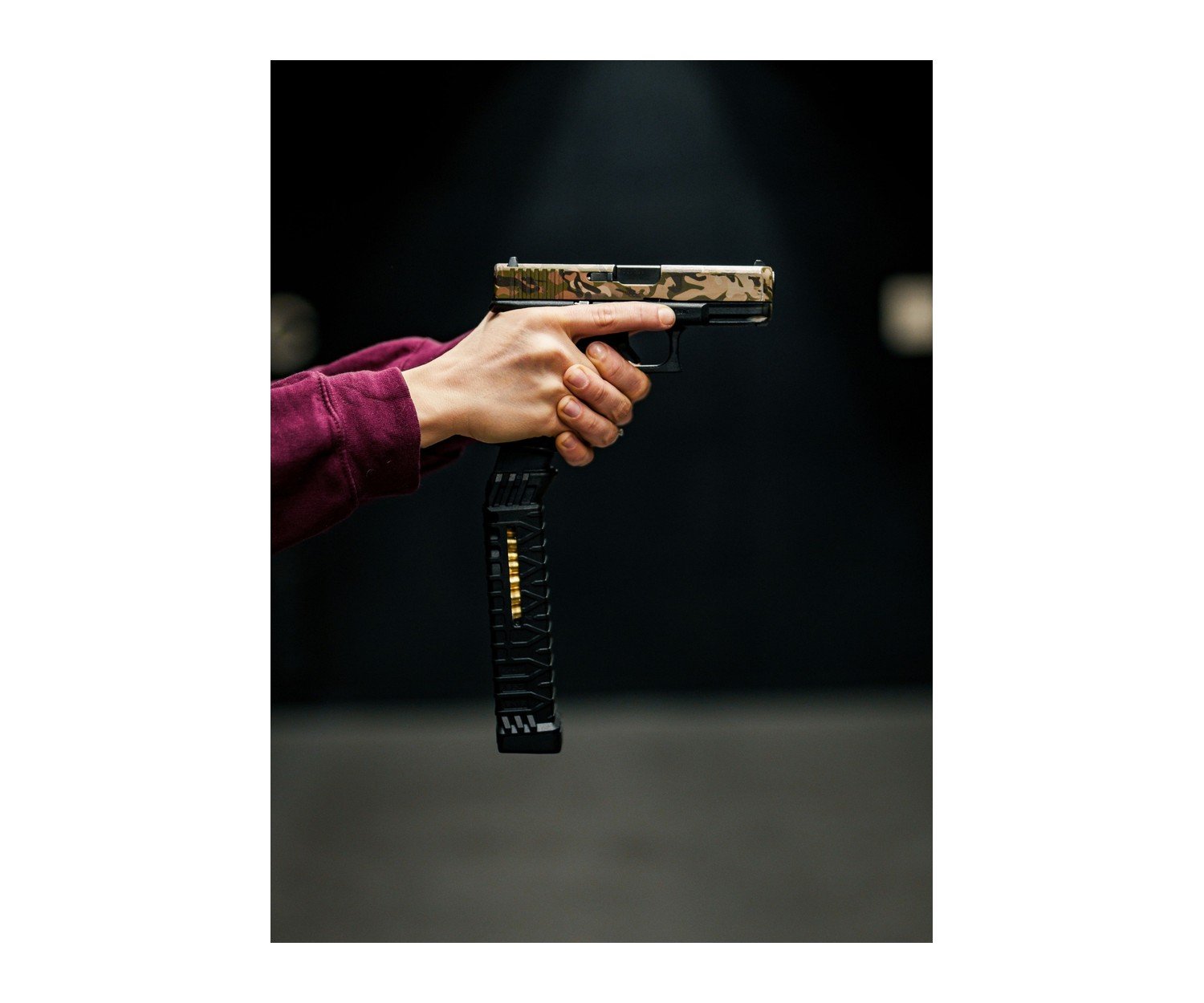 Schmeisser S50 G17 MLE – 50 Schuss Magazinadapter für Glock 17 – Bild 4