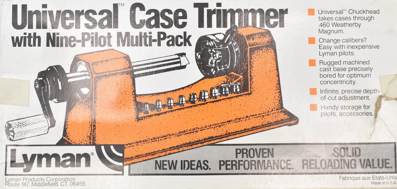Lyman Universal Hülsentrimmer Set – Bild 1