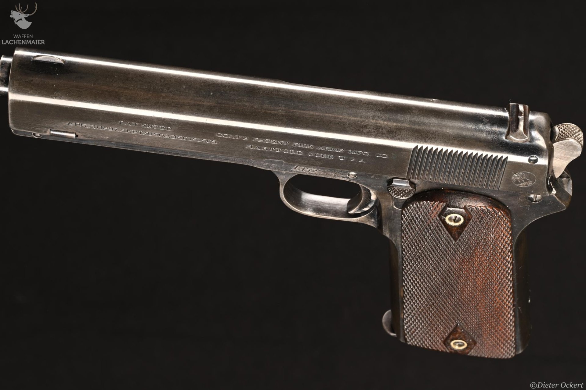 Colt Model 1905 Military frühe Ausführung Kaliber .45 Auto – Bild 2