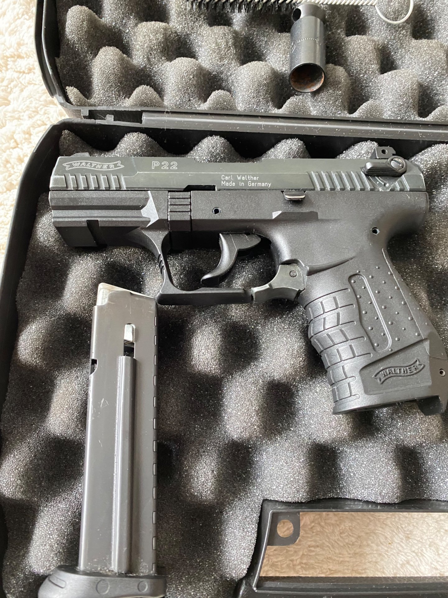 Walther P22 P.A.K 9mm Schreckschuss mit Munition und Feuerwerk – Bild 4