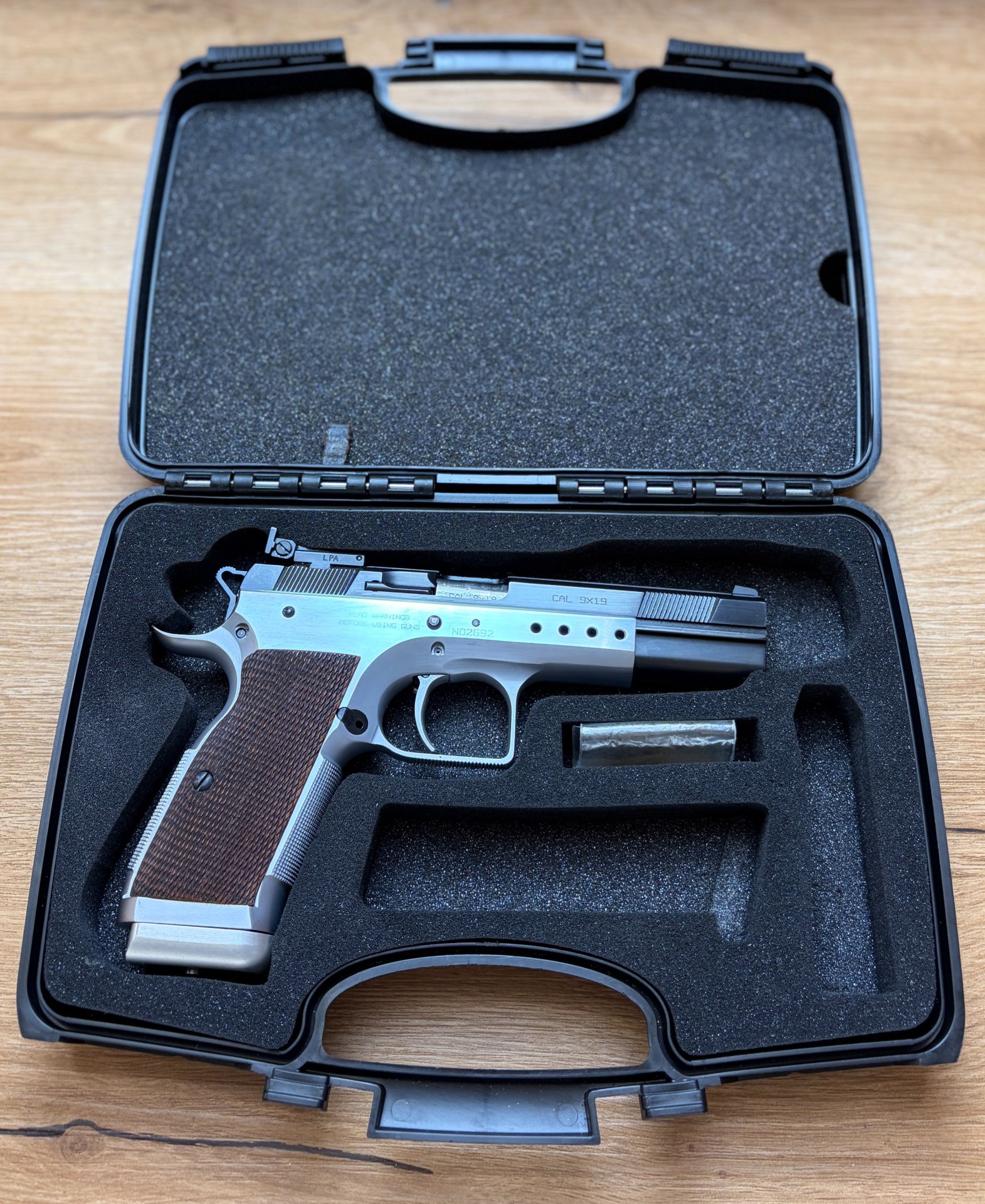 Pistole Tanfoglio LIMITED Kal. 9mm luger 5" ++ TOP ZUSTAND ++ – Bild 6