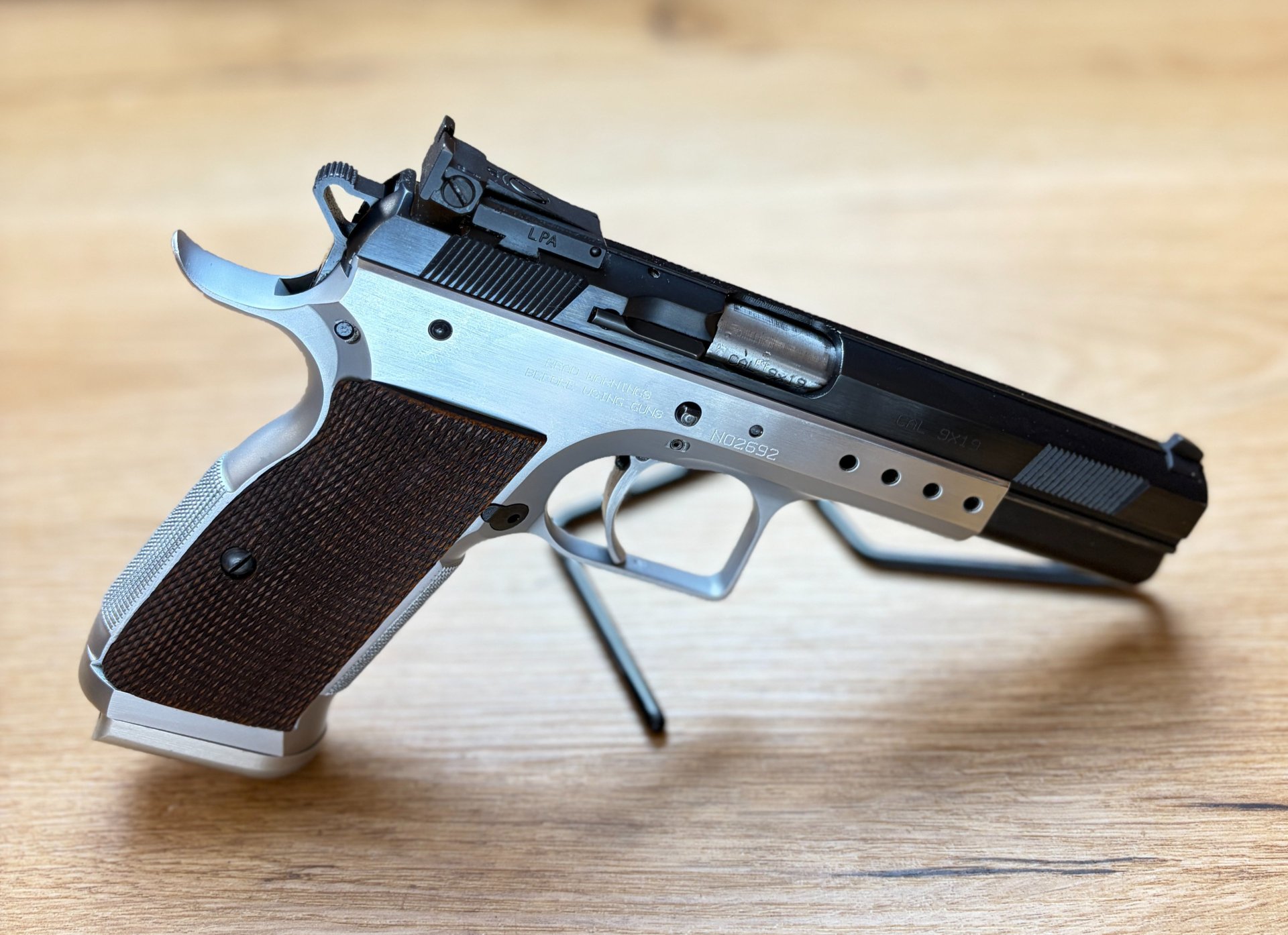 Pistole Tanfoglio LIMITED Kal. 9mm luger 5" ++ TOP ZUSTAND ++ – Bild 3