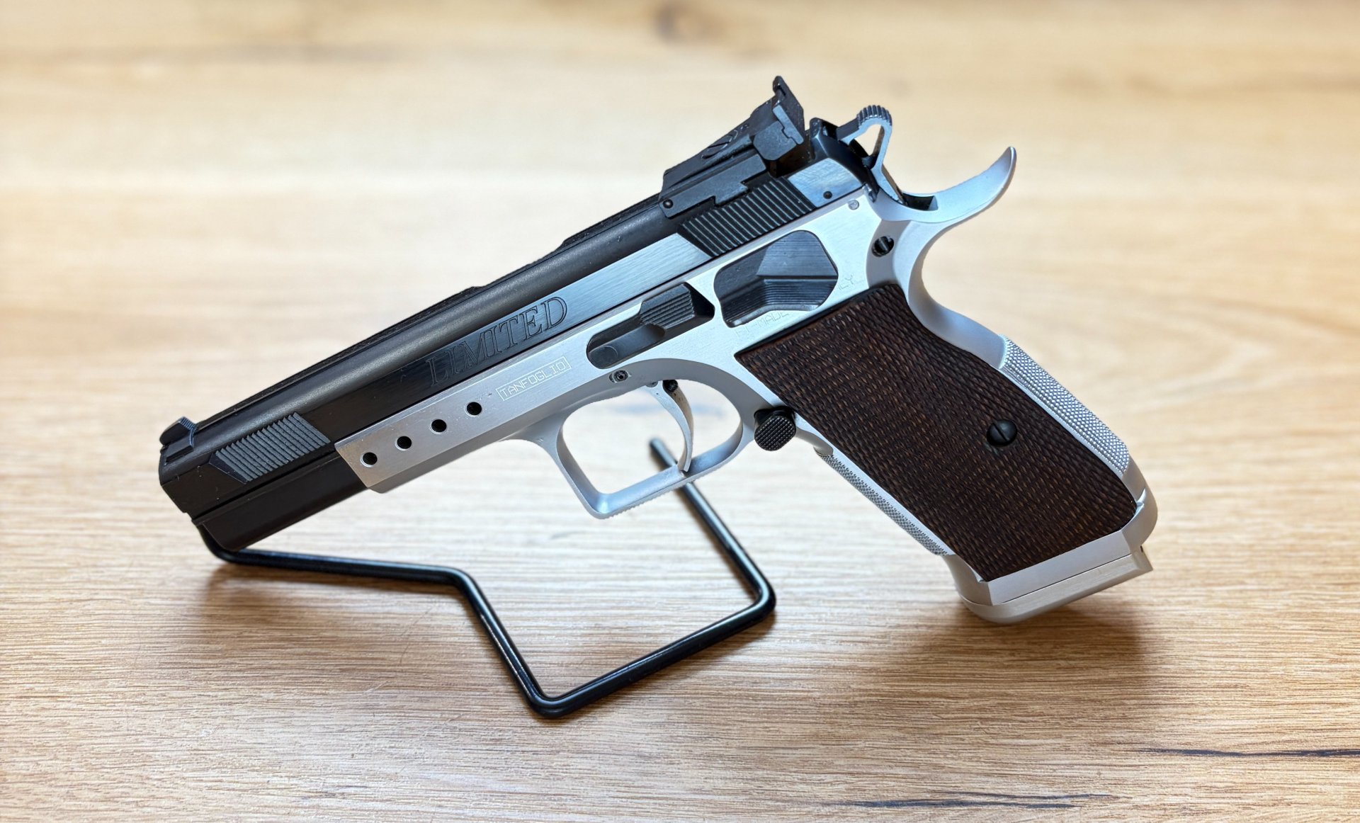 Pistole Tanfoglio LIMITED Kal. 9mm luger 5" ++ TOP ZUSTAND ++ – Bild 1