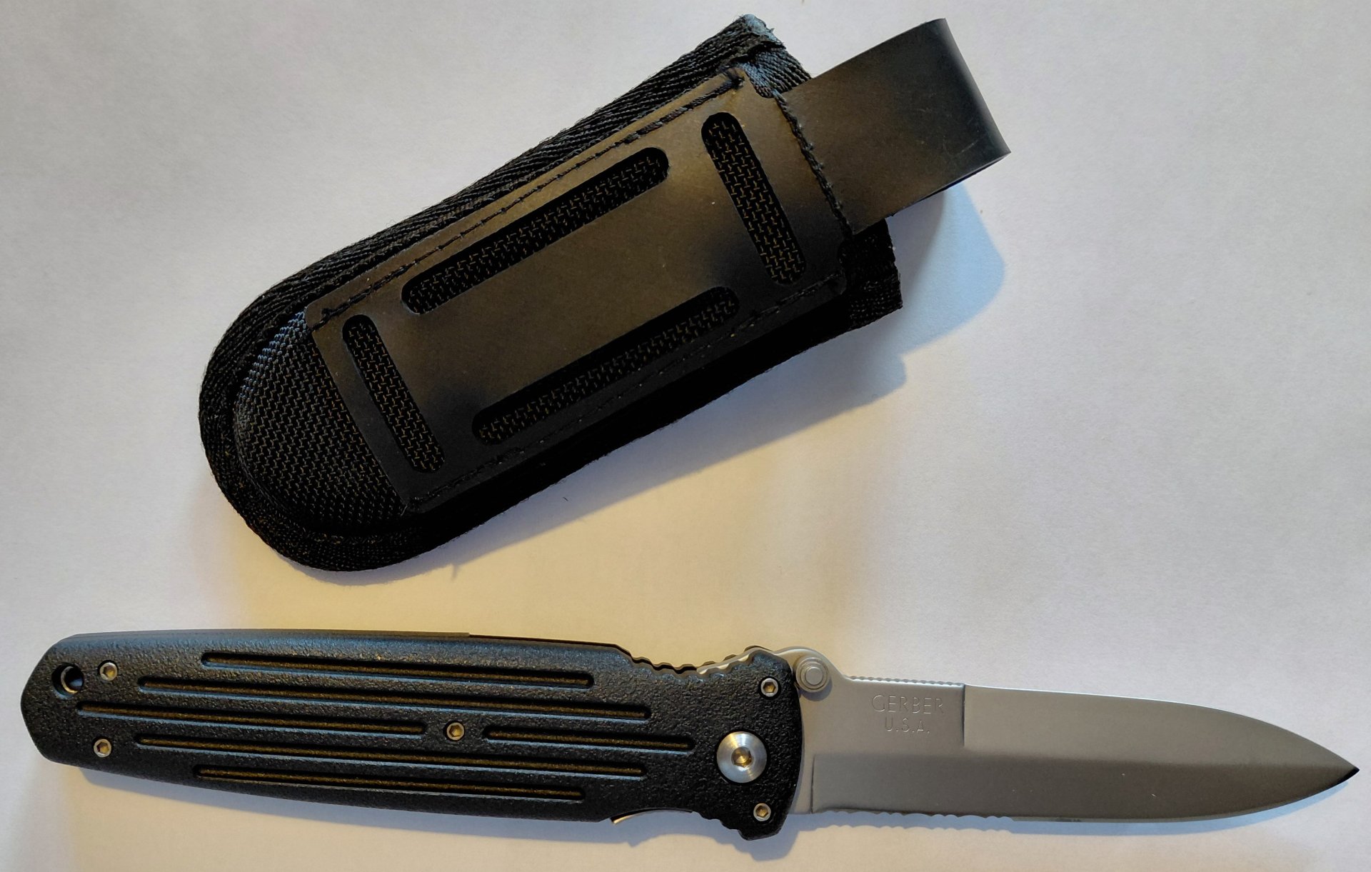 Vintage Gerber Applegate-Fairbairn Combat Folder – Bild 2