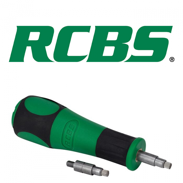 RCBS 9575 Primer Pocket Brush COMBO / Zündglockreiniger Bürsten(rostfrei) Set mit Griff> Large+Small – Bild 1