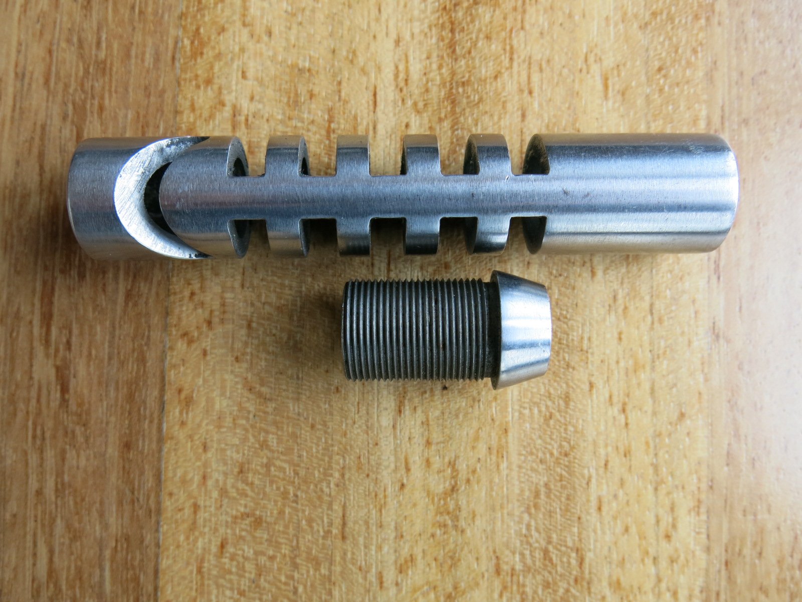 Mündungsbremse Mauser mit Gewinde Büchse – Bild 2
