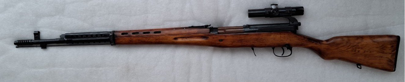Tula Tokarew SVT-40 Sniper-Setup (1941) – Nummerngleich, orig. WW2 PU-Zielfernrohr (Progress 1943), – Bild 4