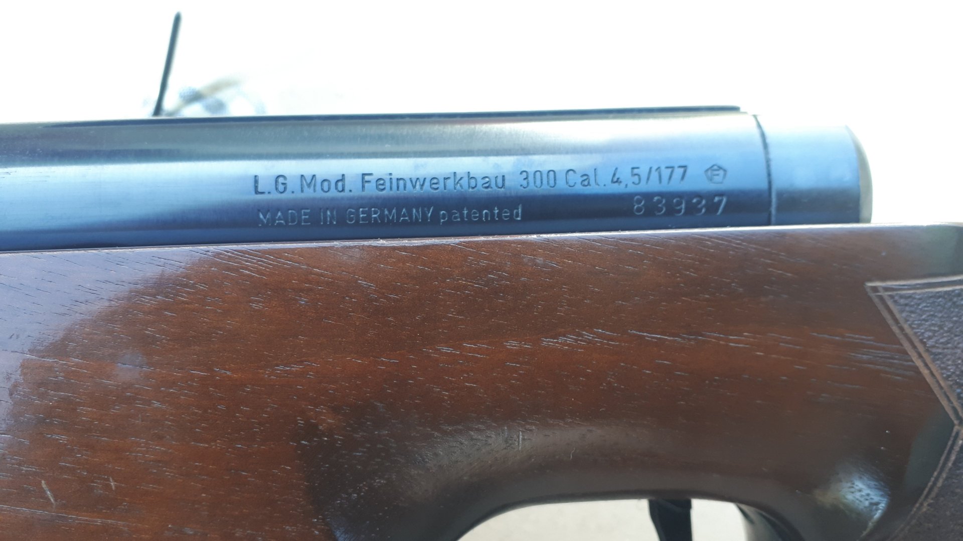 Feinwerkbau 300 defekt Luftgewehr FWB – Bild 2