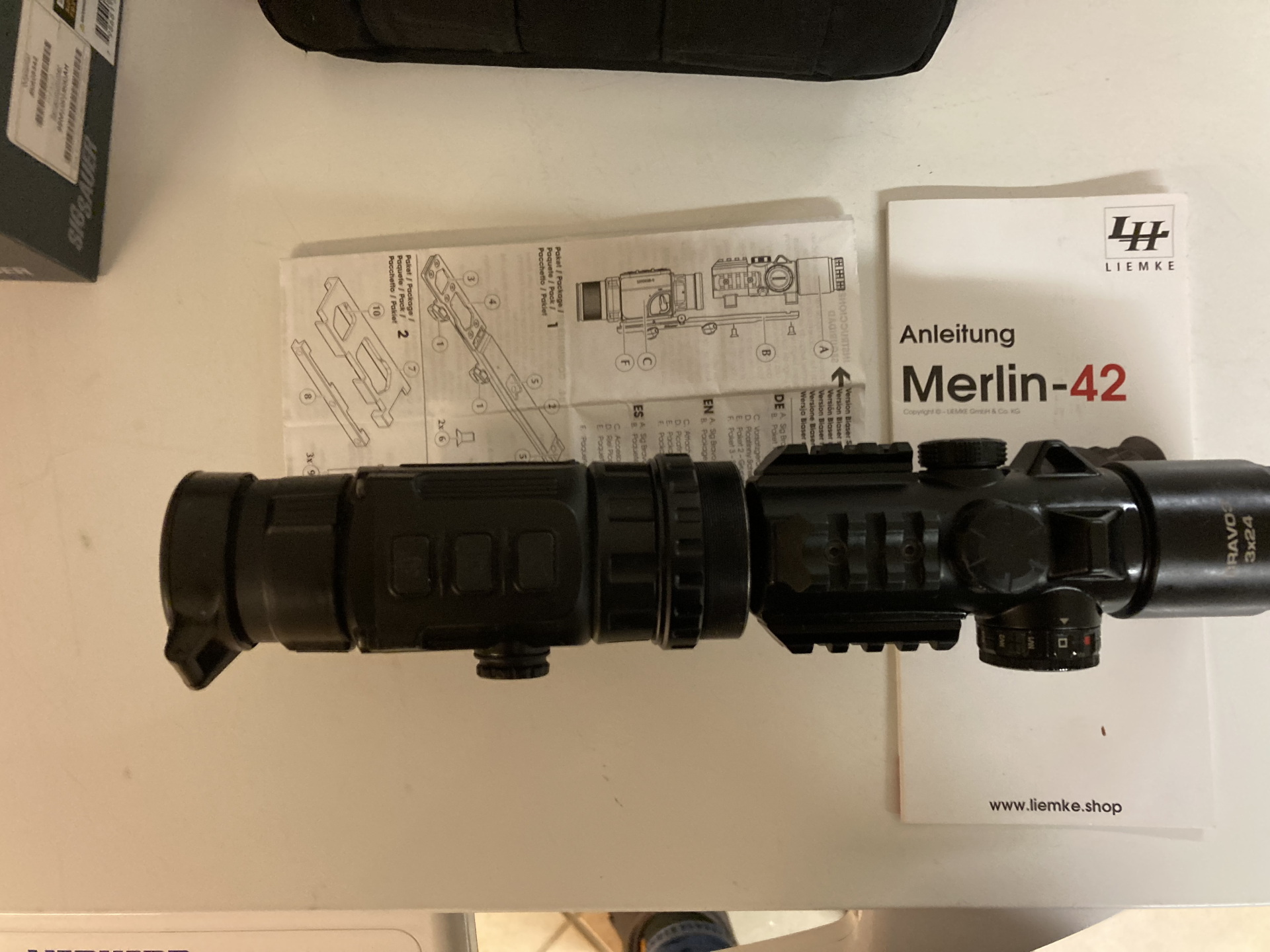 merlin 42 blaser multirail und Bravo 3 – Bild 2