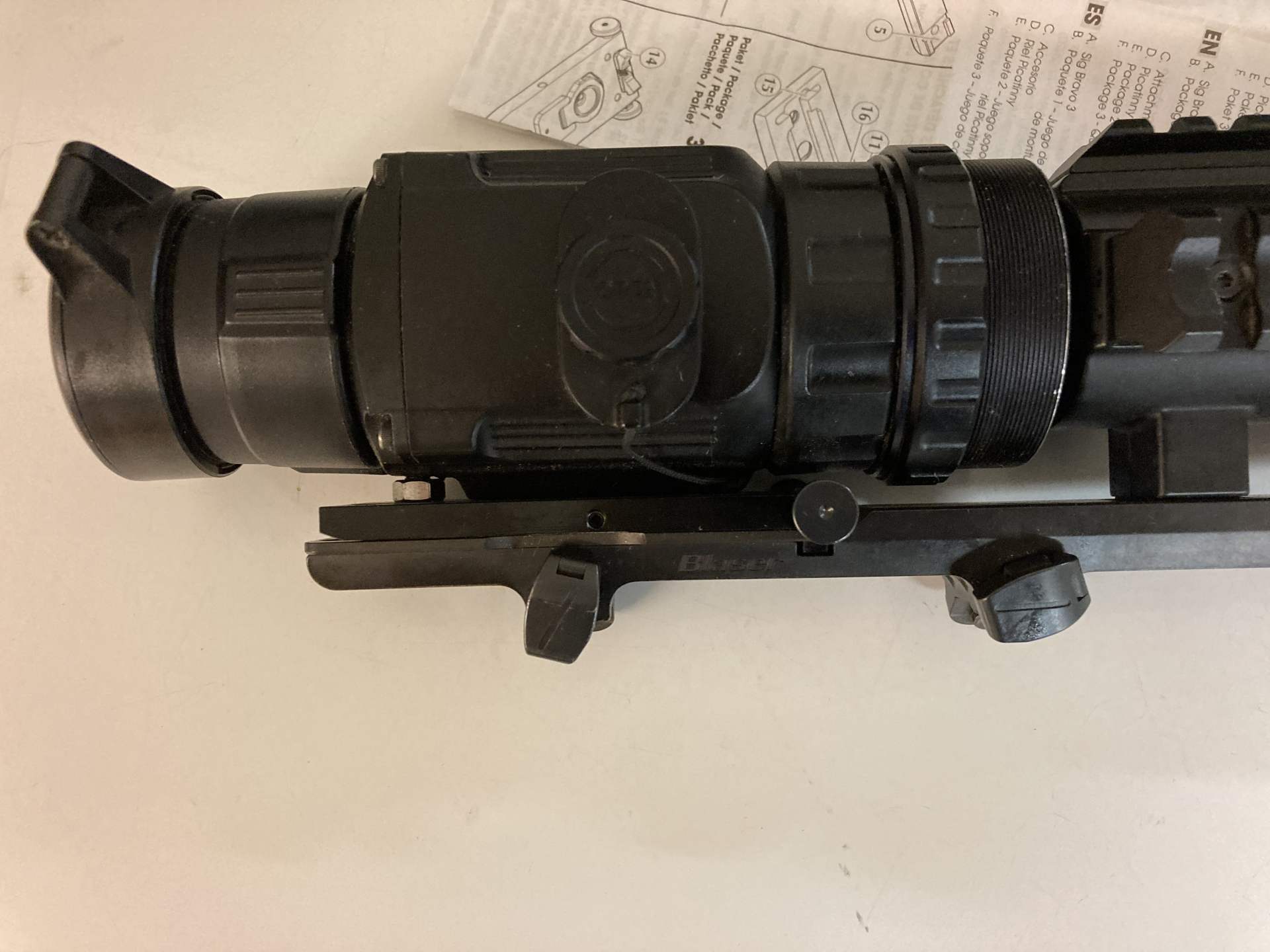 merlin 42 blaser multirail und Bravo 3 – Bild 5