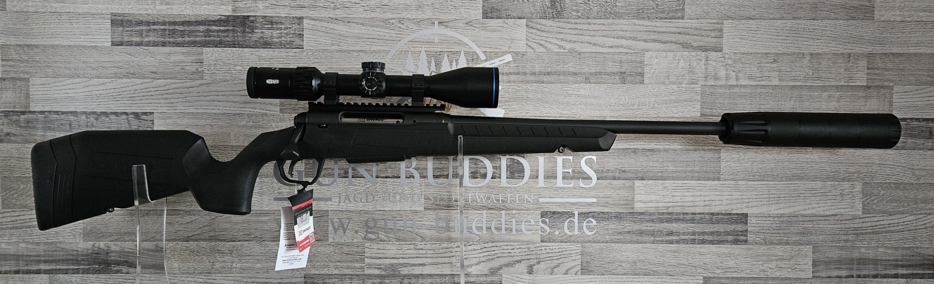 Neuware vom Fachhandel - Repetierbüchse Savage AXIS II SR International .223 Rem. - Komplettset – Bild 1