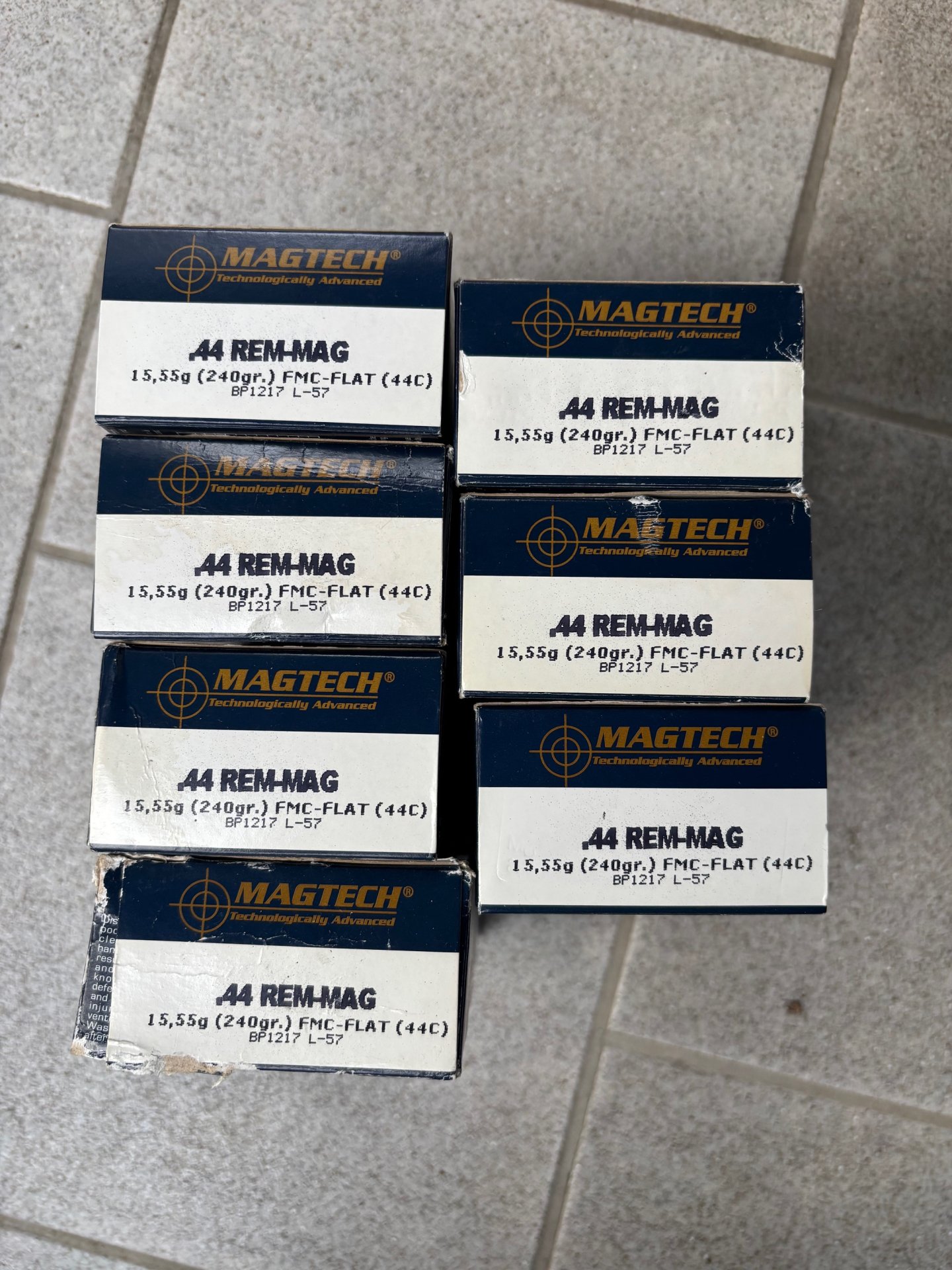 Hülsen .44 Magnum Magtech 350 Stück – Bild 1