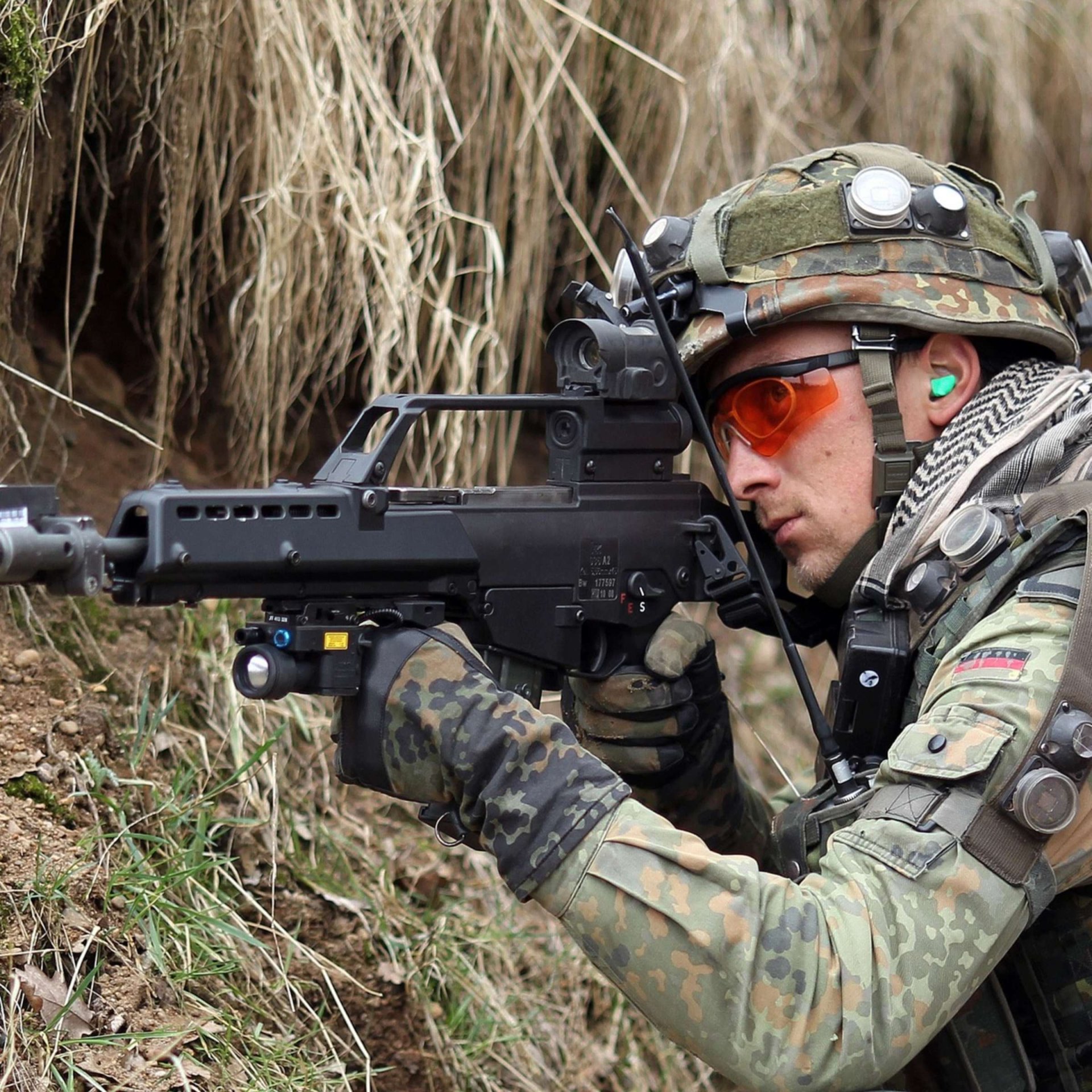 SL 8 / G 36 Tragebügel mit Visiereinrichtung neuer Art der Bundeswehr – Bild 1