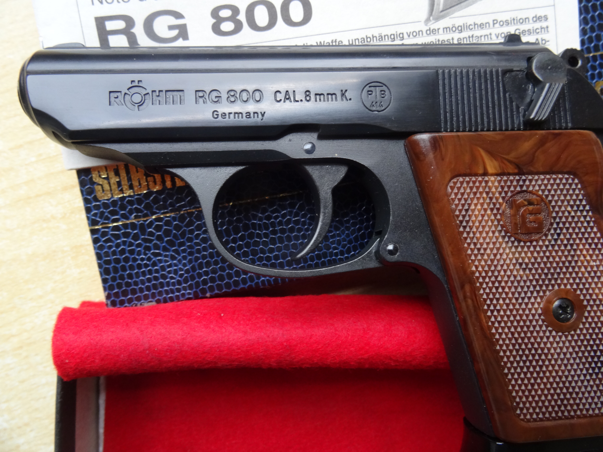 Original Röhm RG 800 Pistole-Beschuß 1993--TOP – Bild 4