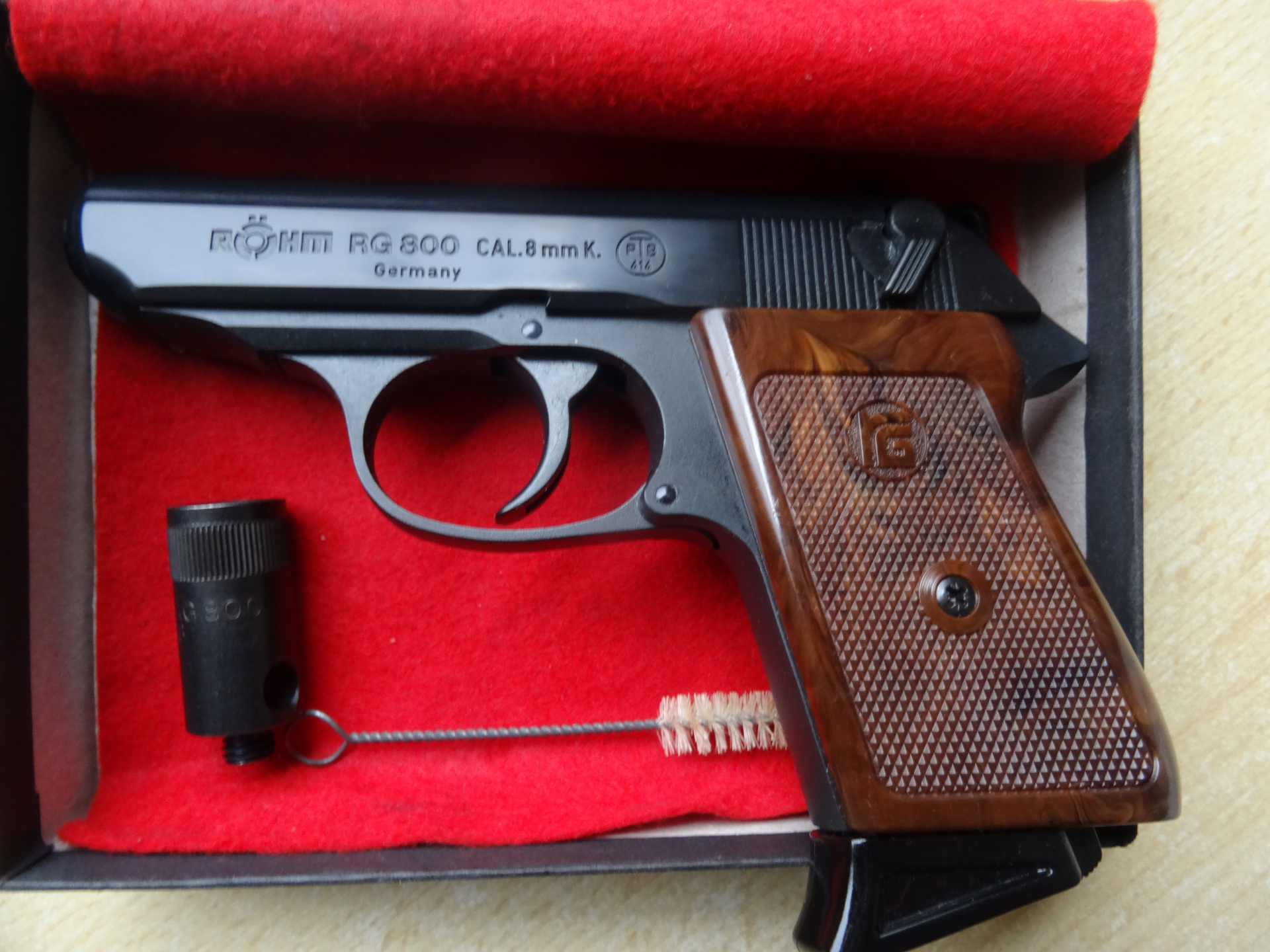 Original Röhm RG 800 Pistole-Beschuß 1993--TOP – Bild 1