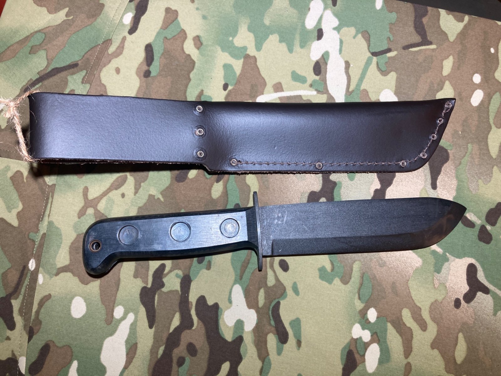 Sheffield MOD Survival Knife Kampfmesser RAF England Rodgers British Army – Bild 2