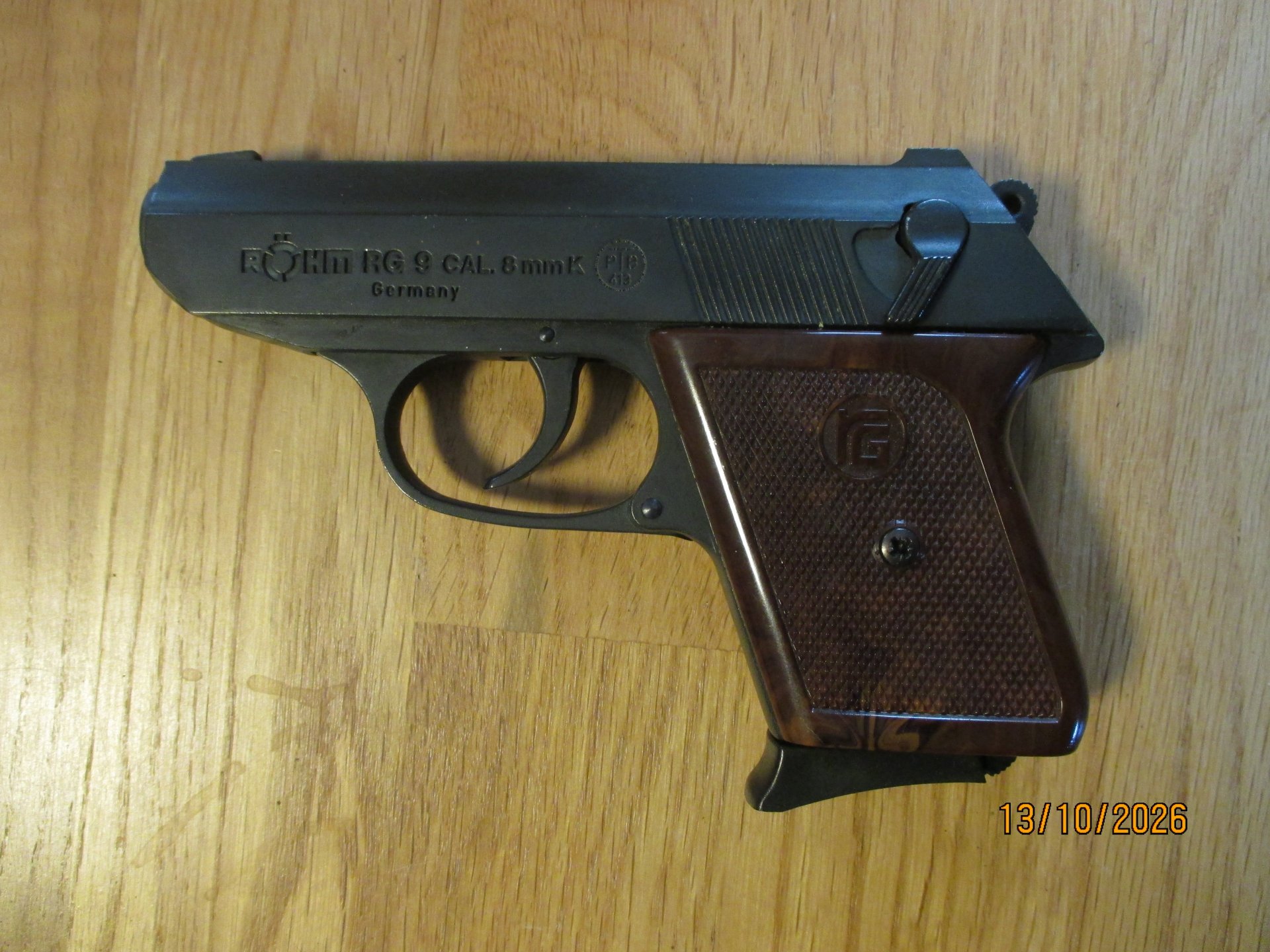Röhm RG 9 Kal. 8mmK PTB 413 – Bild 1