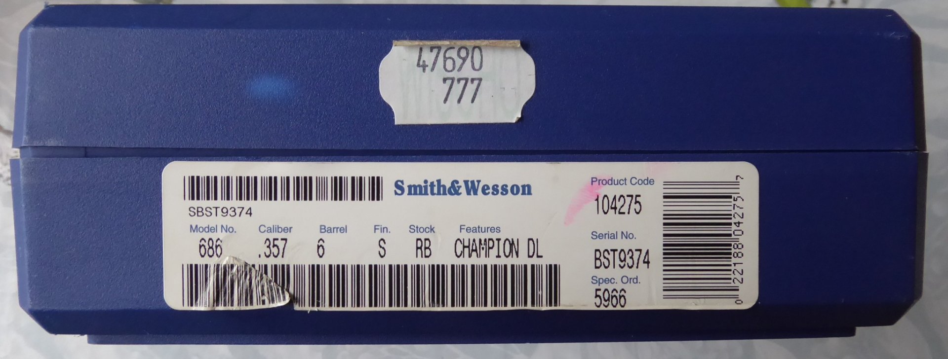Smith & Wesson 686 Champion DL, Target Champion – Bild 3