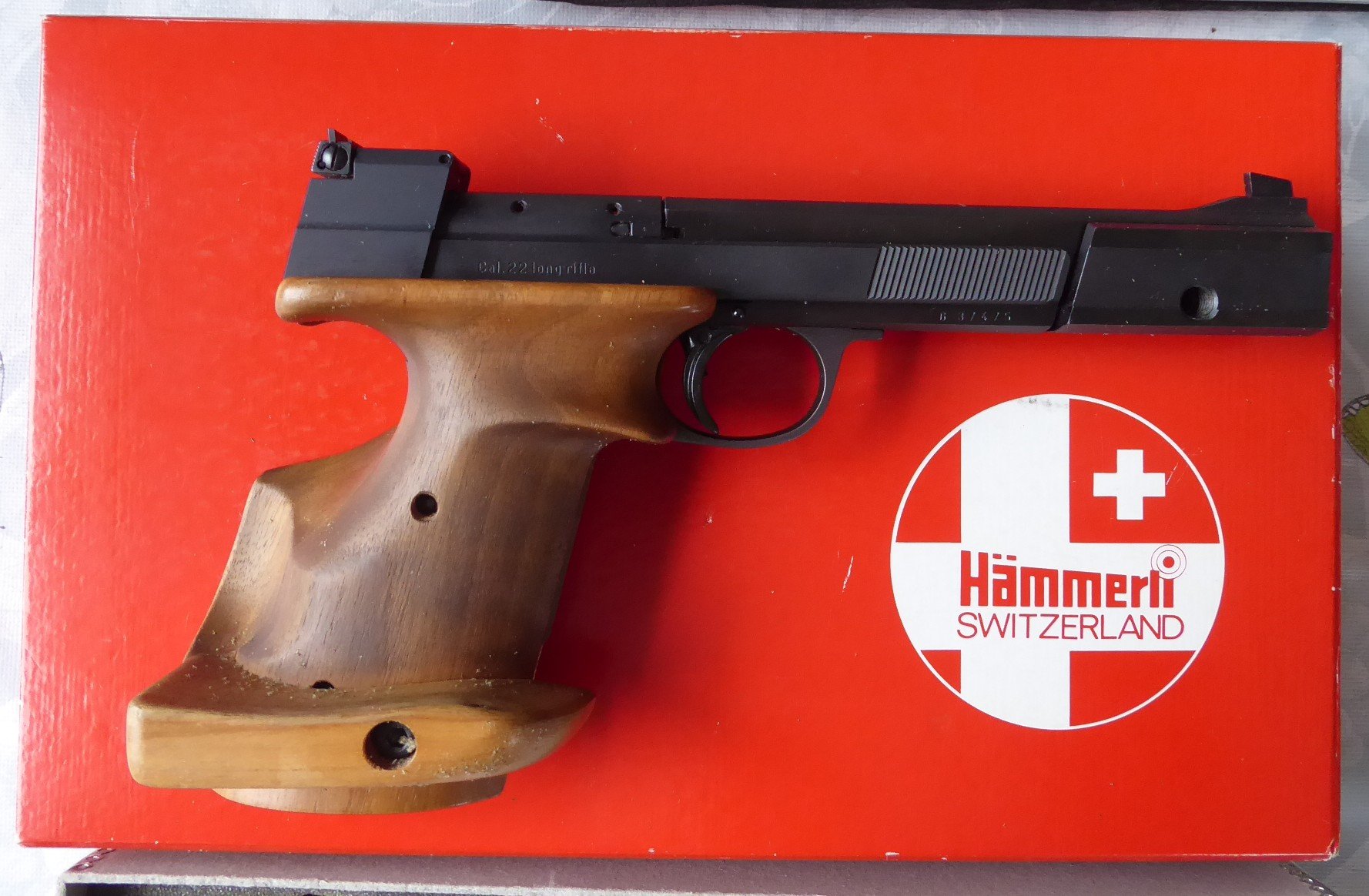 Hämmerli 208 Kaliber .22 lr. komplett mit Box in super Zustand – Bild 2
