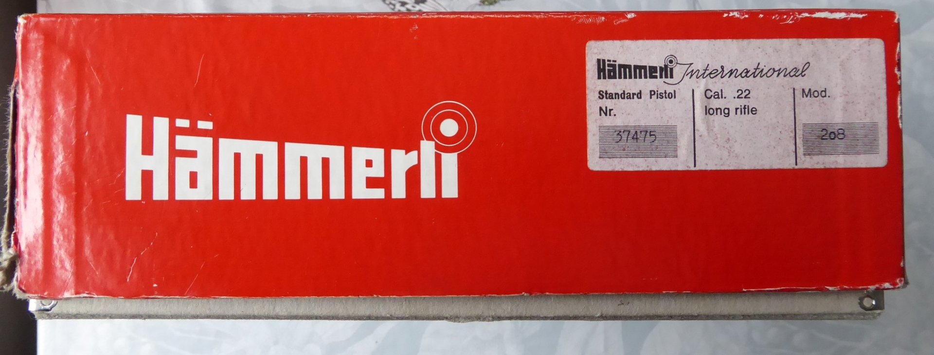 Hämmerli 208 Kaliber .22 lr. komplett mit Box in super Zustand – Bild 3