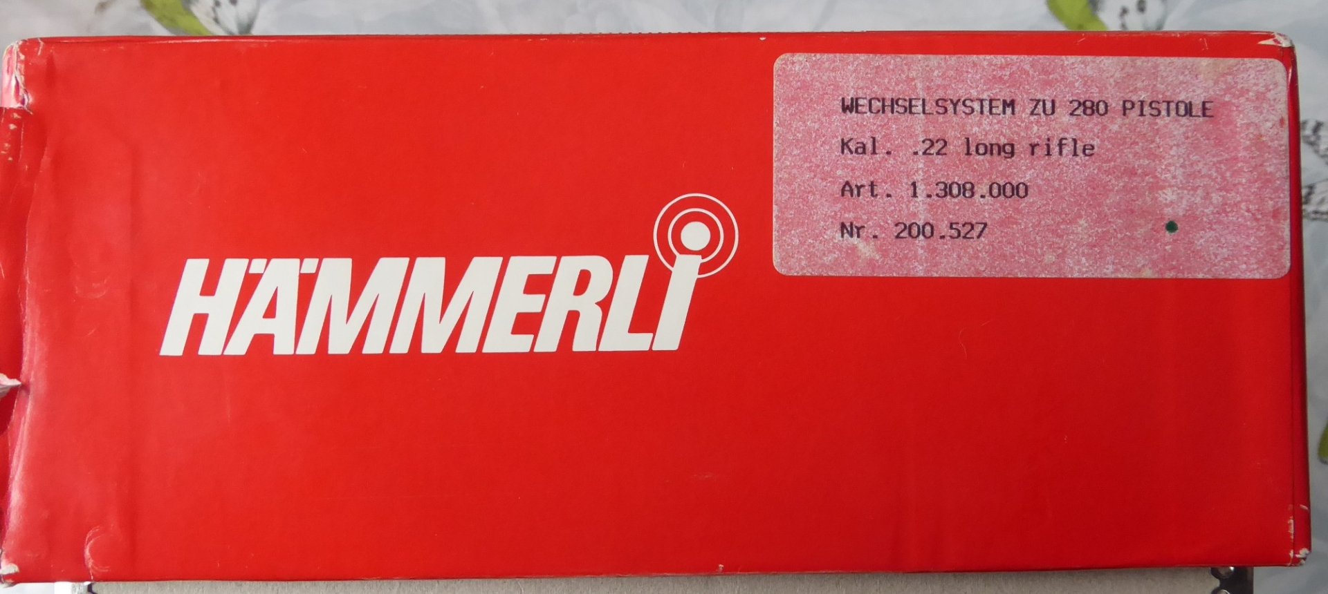 Hämmerli 280 Kaliber .22 lr. komplett mit Box in super Zustand – Bild 3